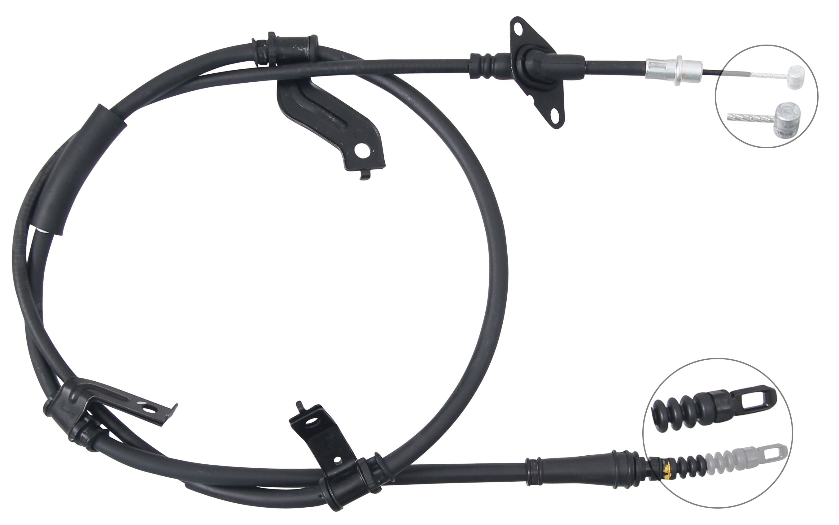 F.BECKER Håndbremsekabel 11711742 for HYUNDAI