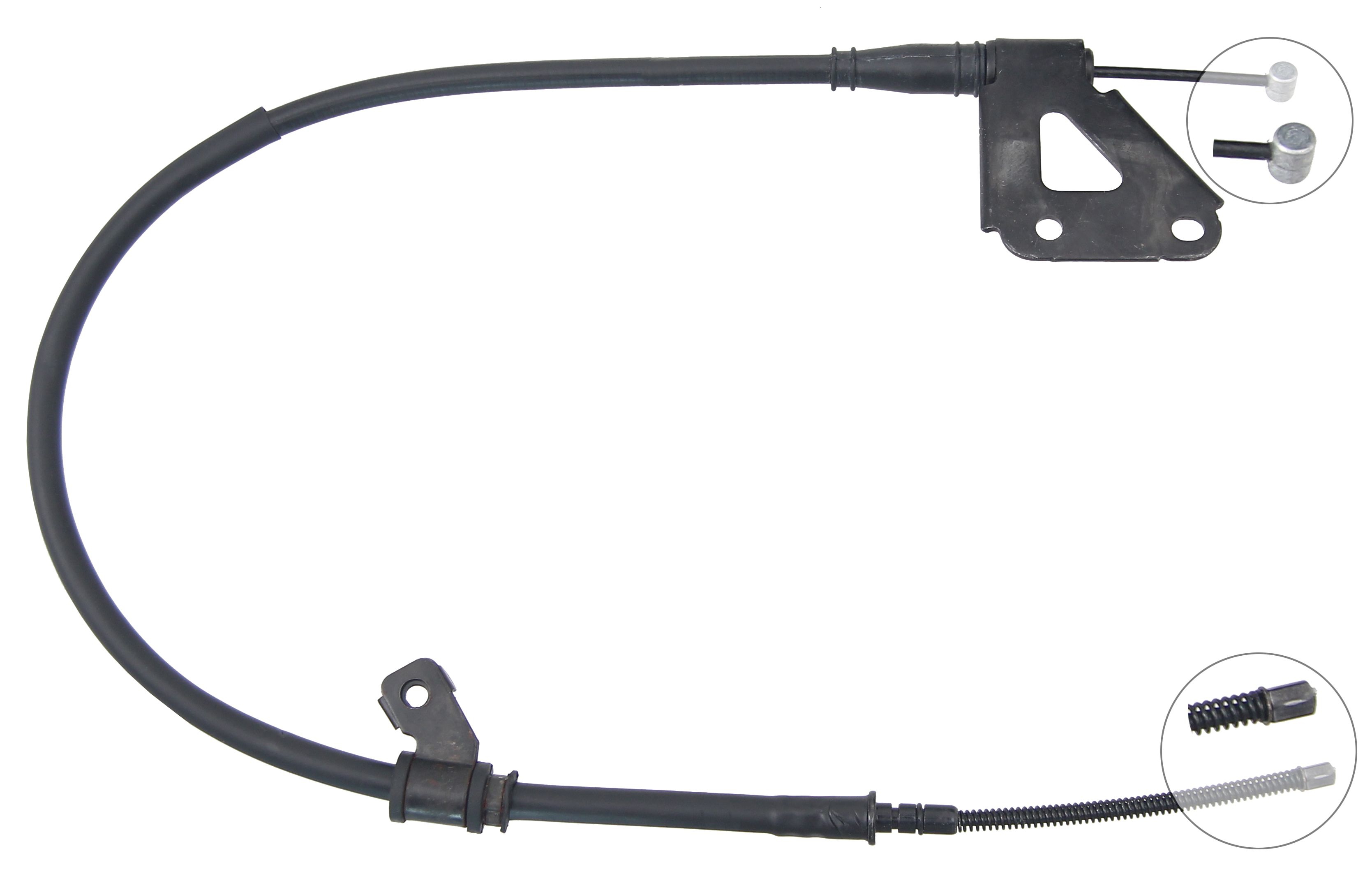 F.BECKER Håndbremsekabel 11711745 for KIA
