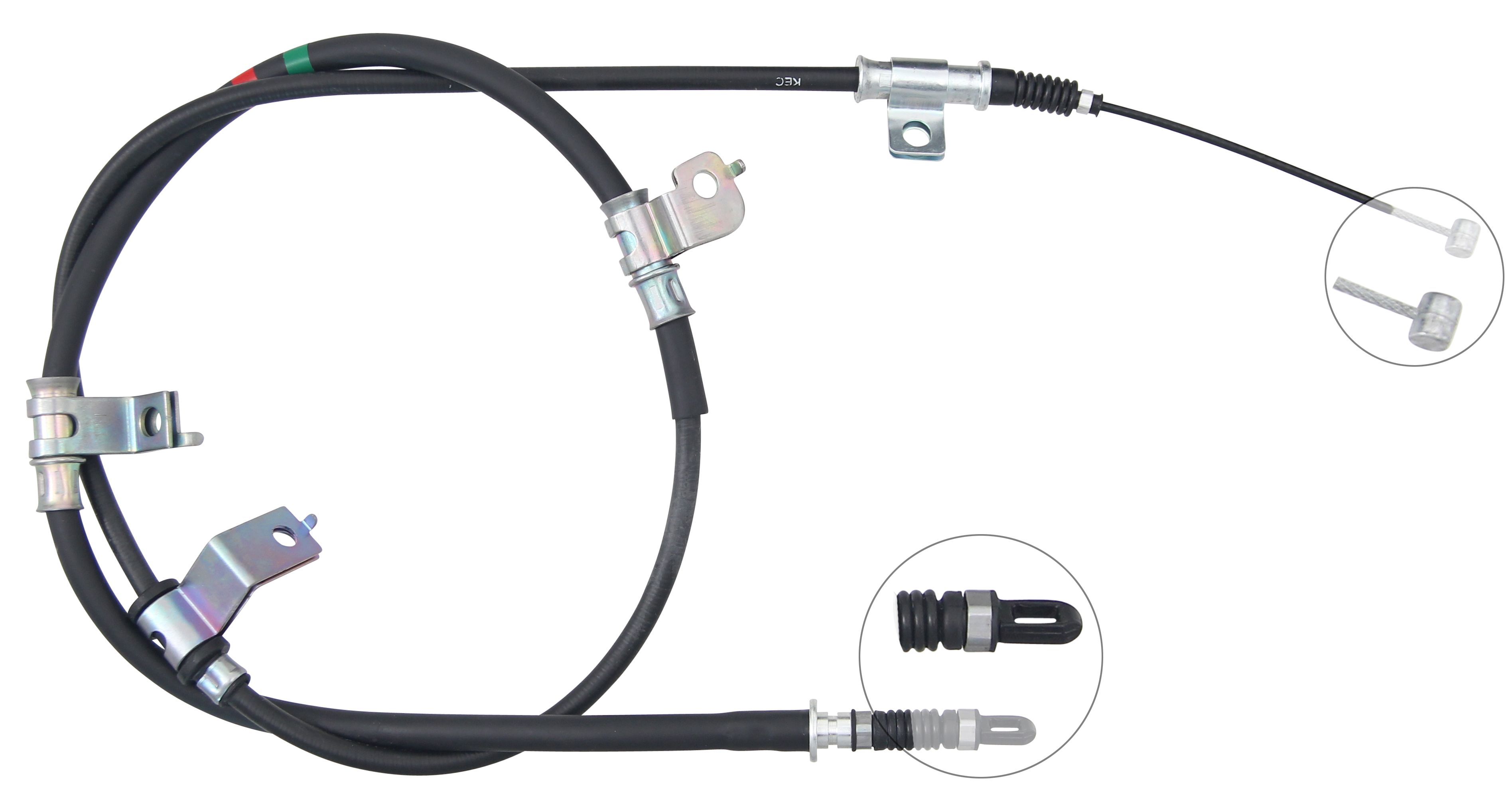 F.BECKER Håndbremsekabel 11711747 for HYUNDAI