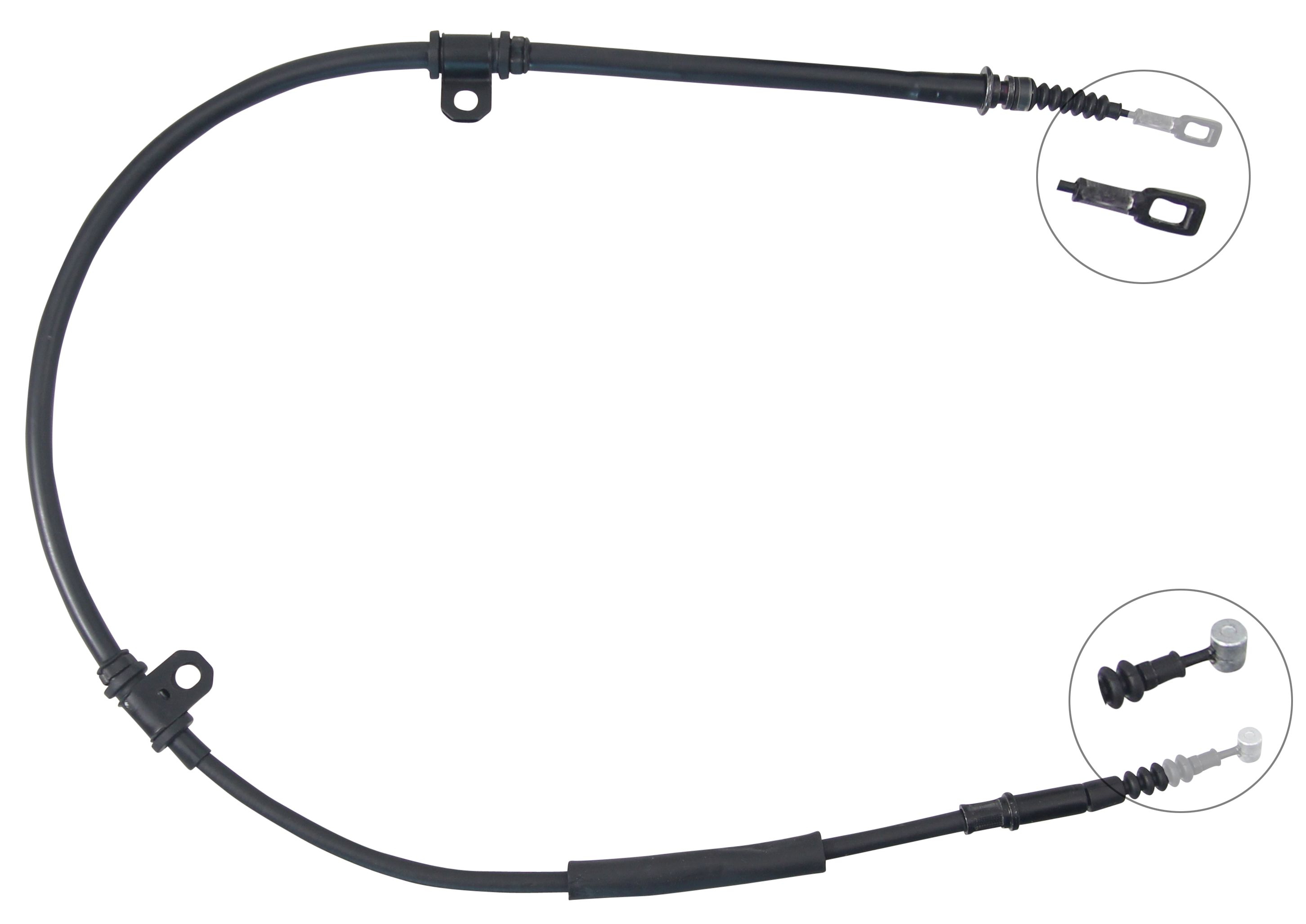 F.BECKER Håndbremsekabel 11711763 for HYUNDAI