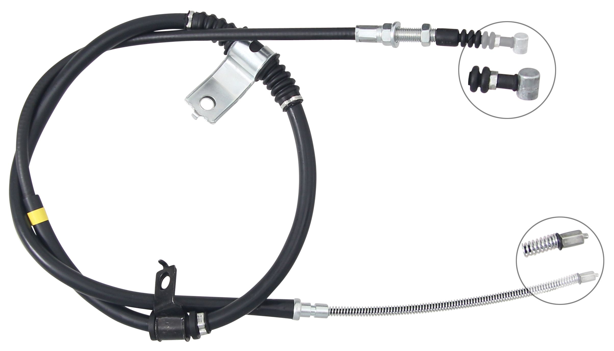 F.BECKER Håndbremsekabel 11711782 for HYUNDAI