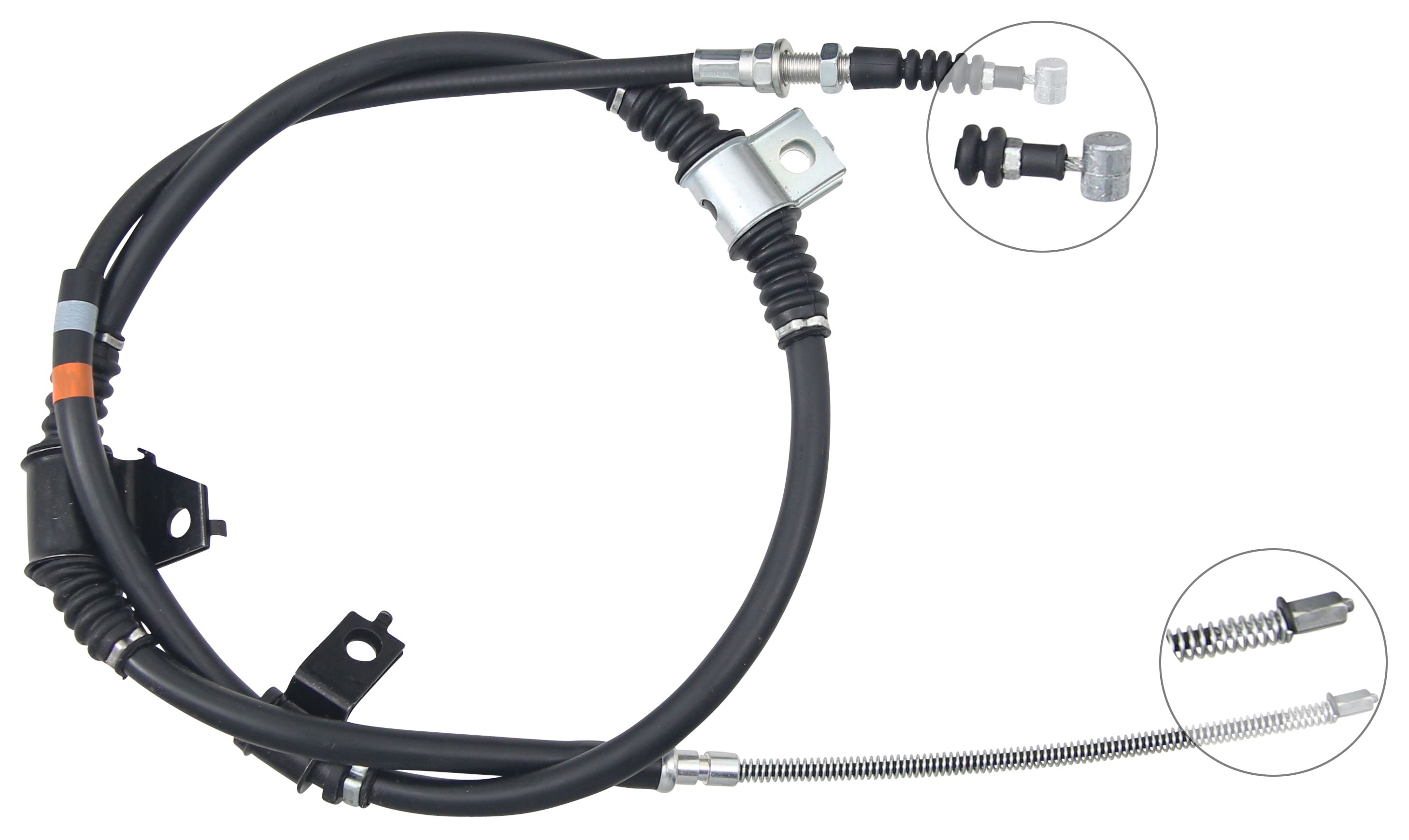 F.BECKER Håndbremsekabel 11711792 for HYUNDAI