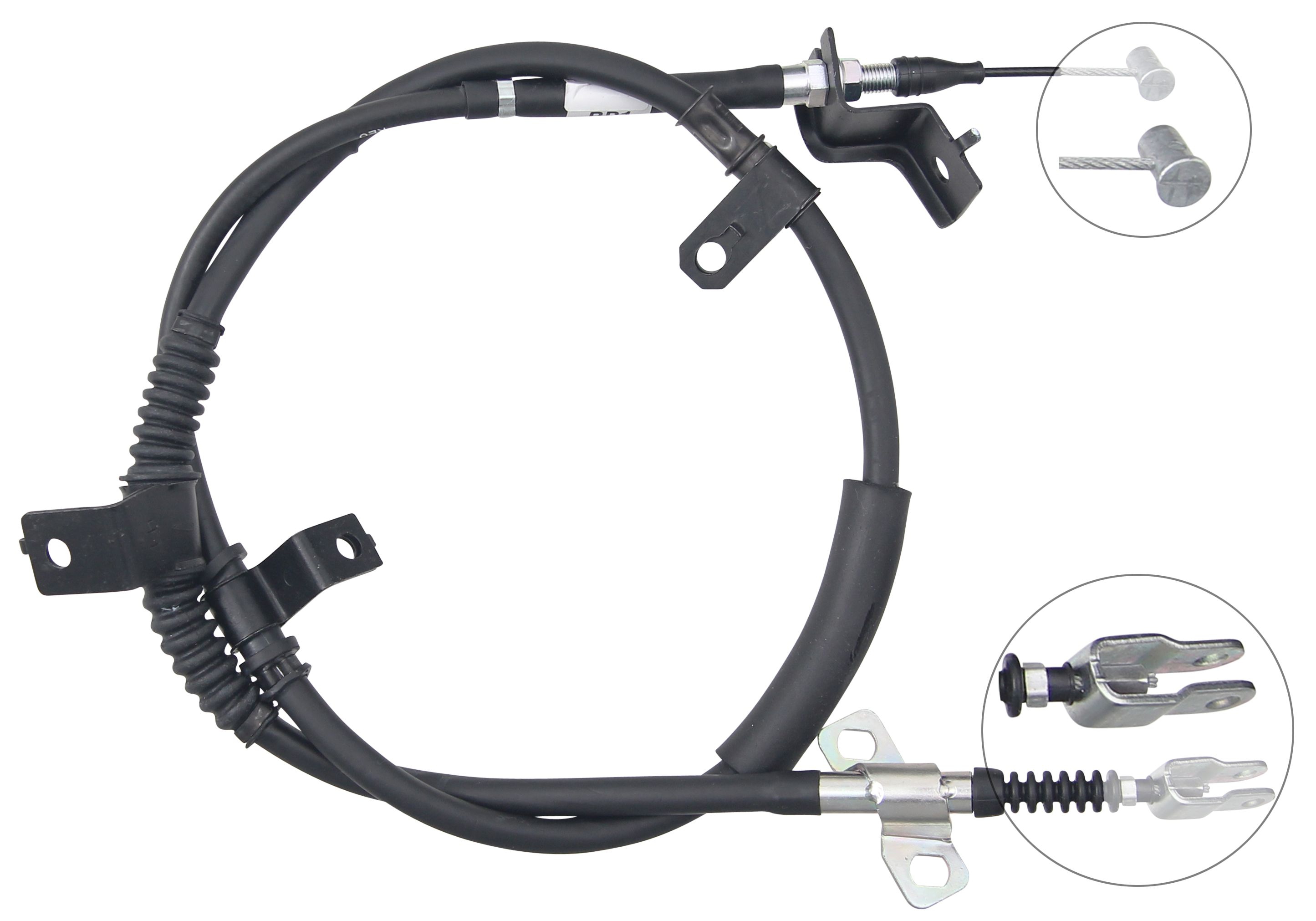 F.BECKER Håndbremsekabel 11711796 for HYUNDAI