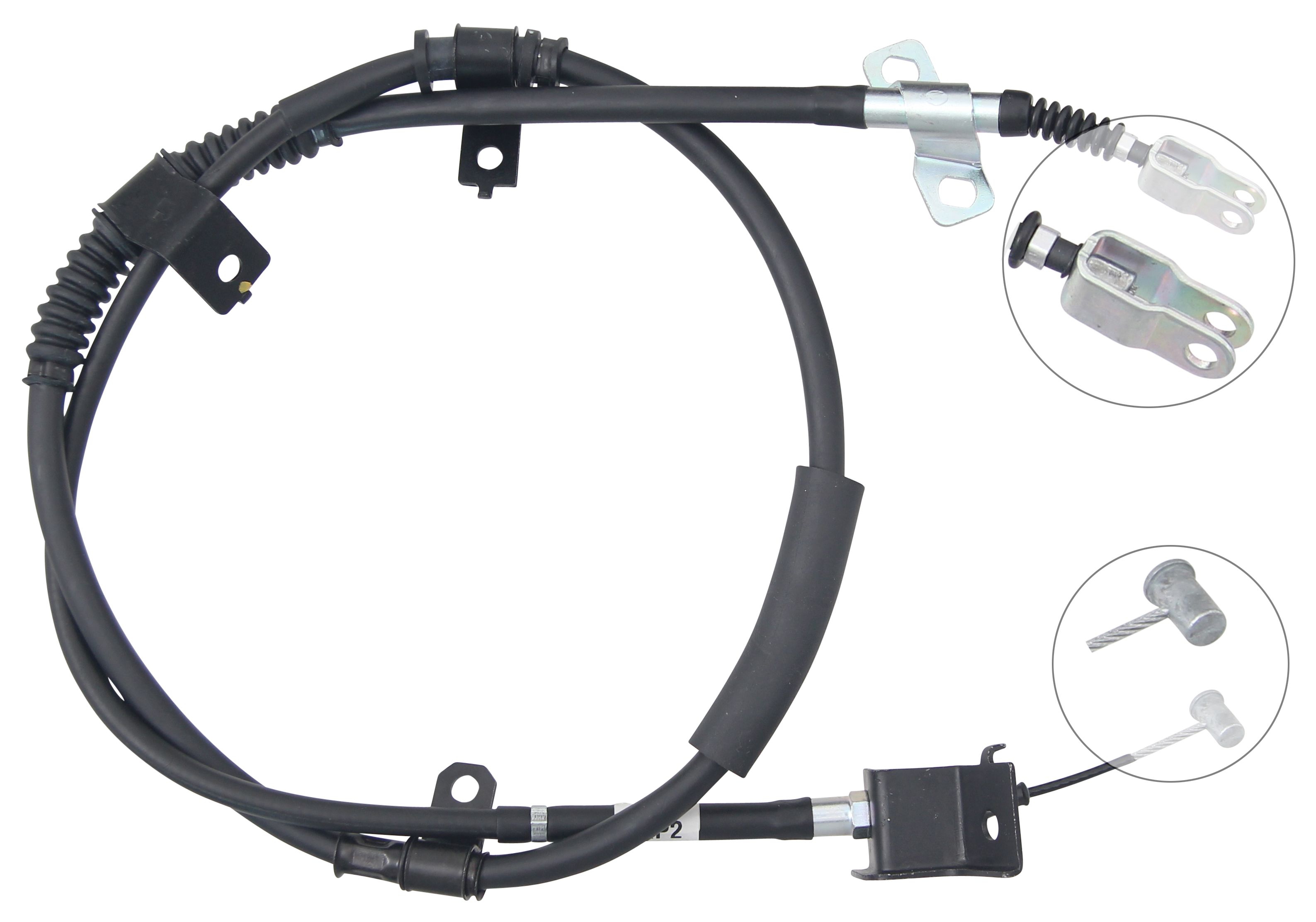 F.BECKER Håndbremsekabel 11711797 for HYUNDAI