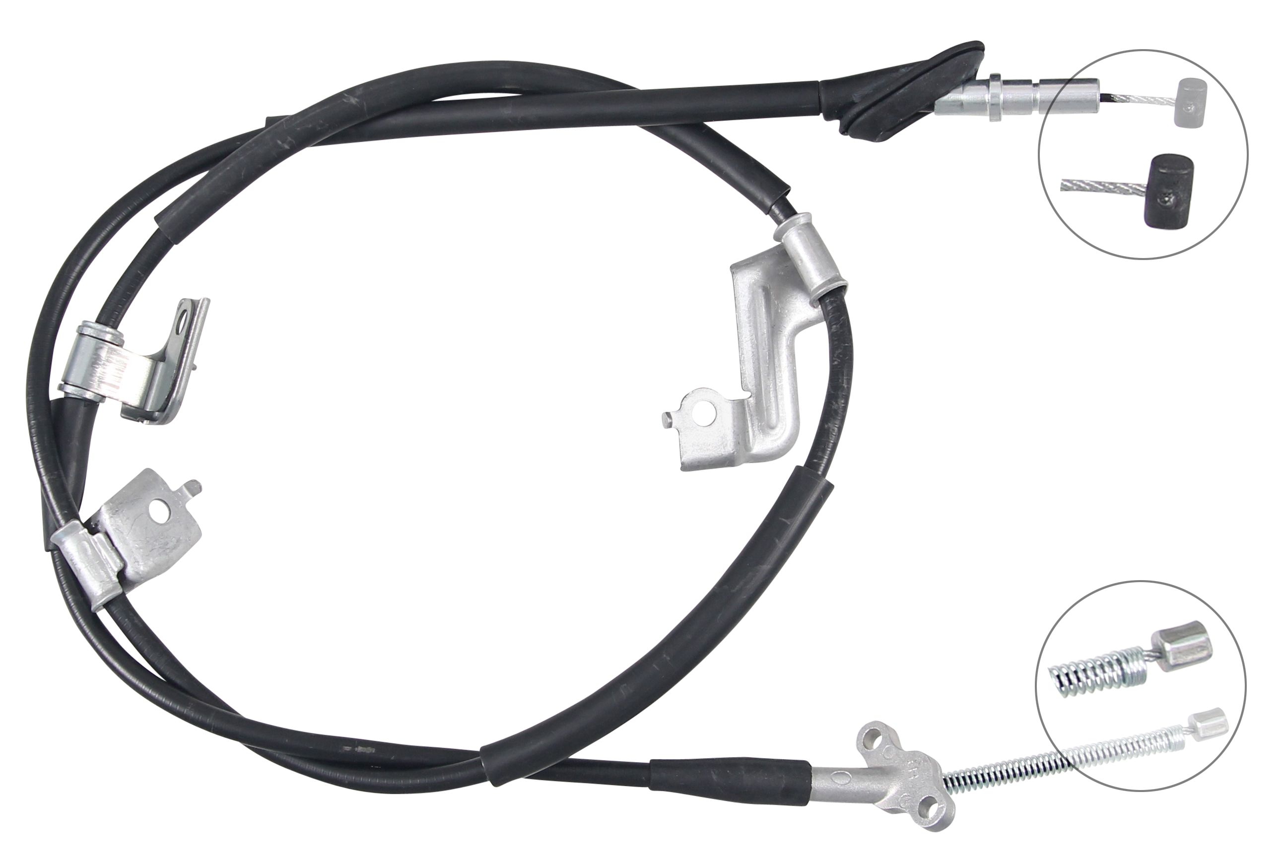 F.BECKER Håndbremsekabel 11711803 for HONDA