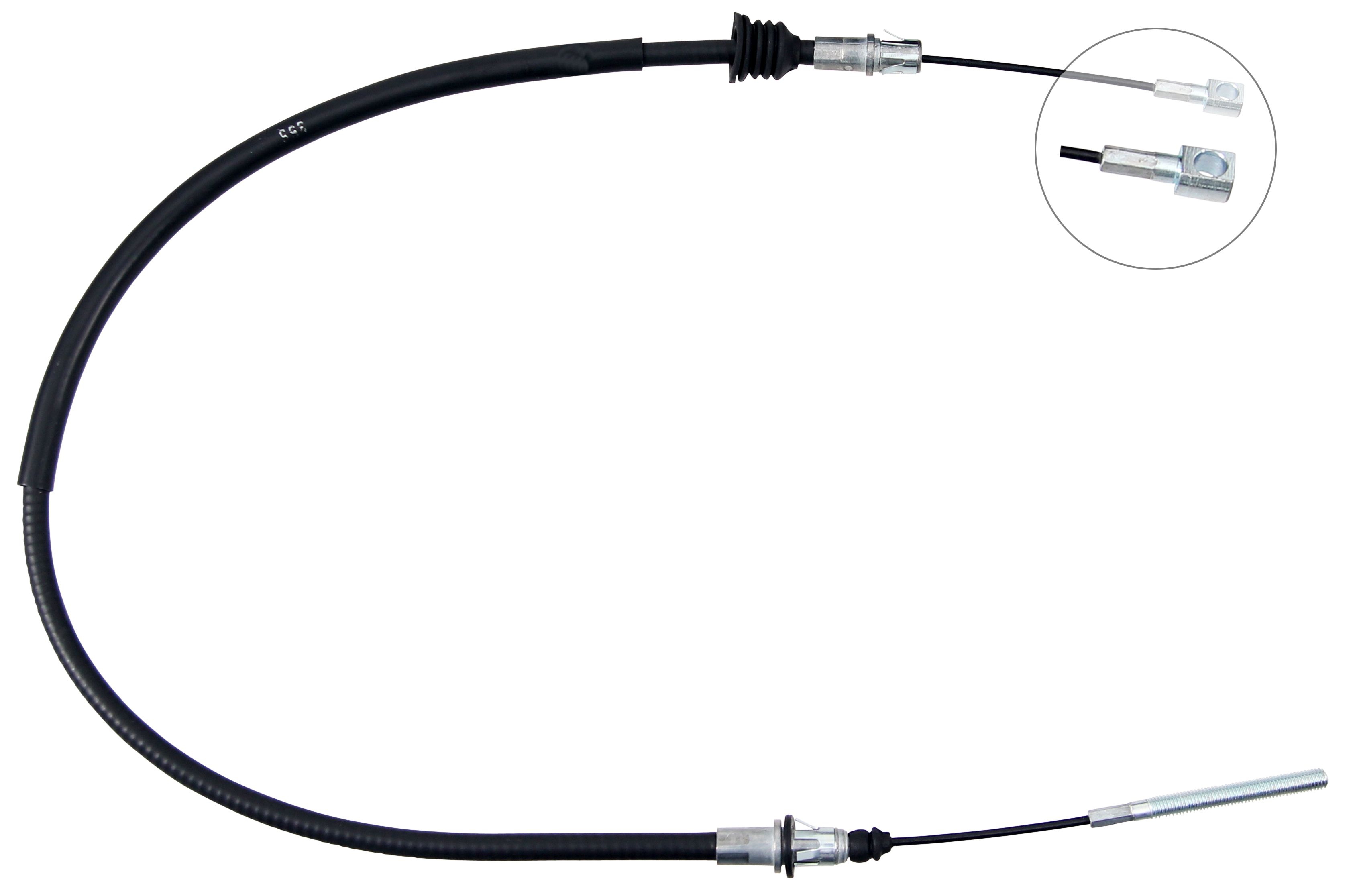 F.BECKER Håndbremsekabel 11711814 for OPEL NISSAN RENAULT