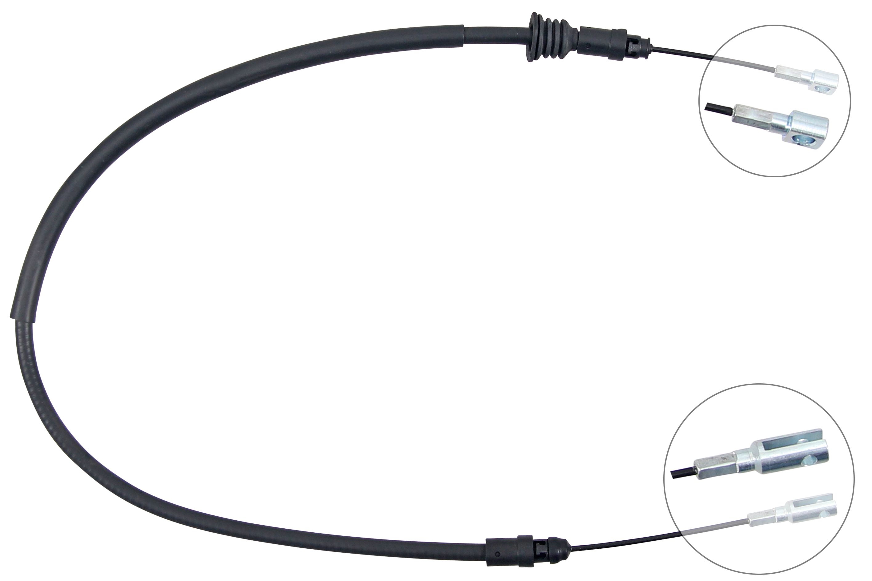 F.BECKER Håndbremsekabel 11711815 for OPEL NISSAN RENAULT