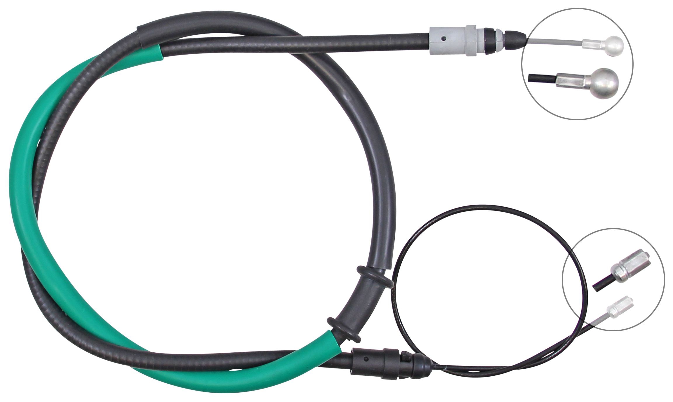F.BECKER Håndbremsekabel 11711816 for OPEL RENAULT