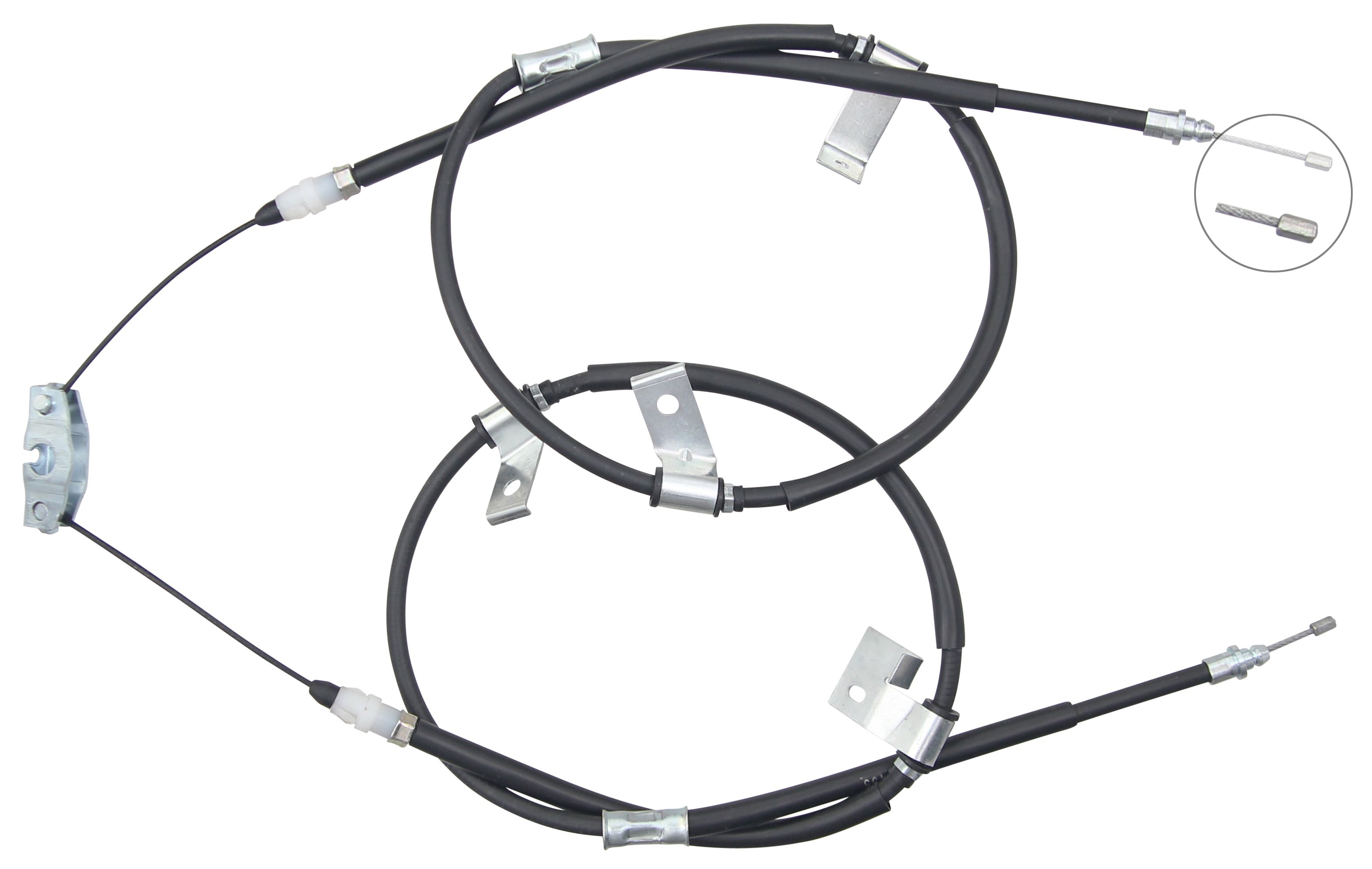 F.BECKER Håndbremsekabel 11711834 for OPEL VAUXHALL