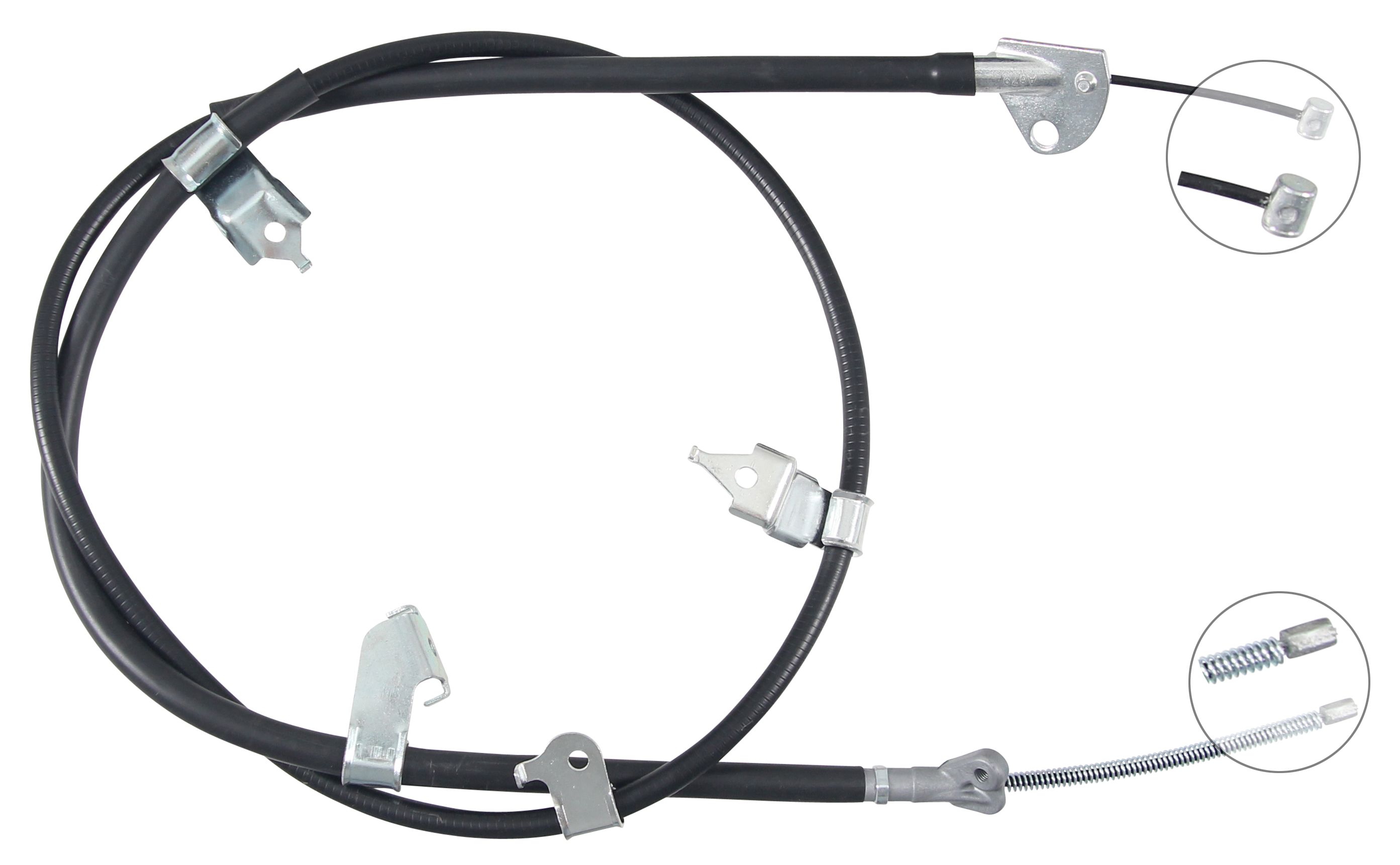 F.BECKER Håndbremsekabel 11711840 for TOYOTA