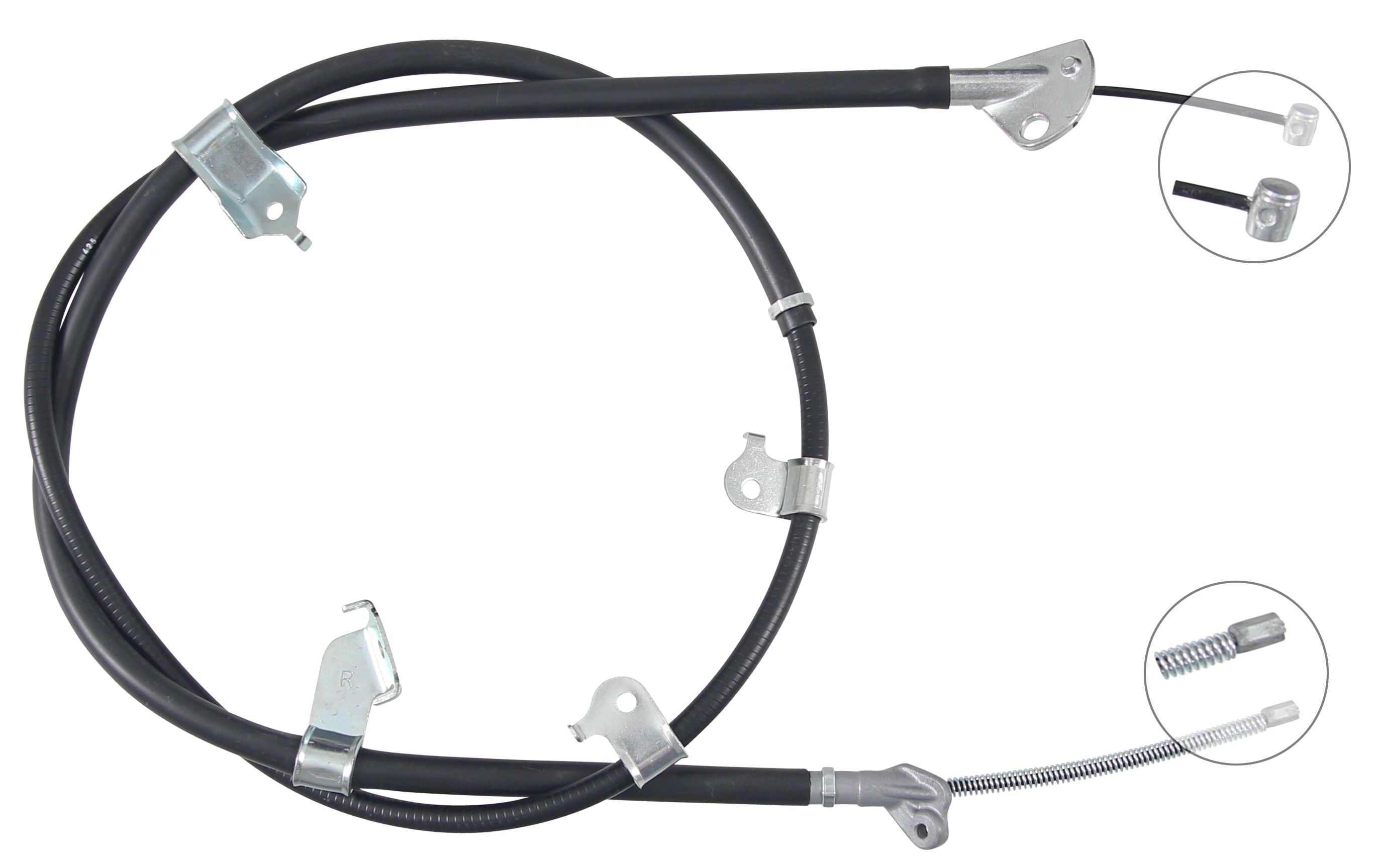 F.BECKER Håndbremsekabel 11711842 for TOYOTA