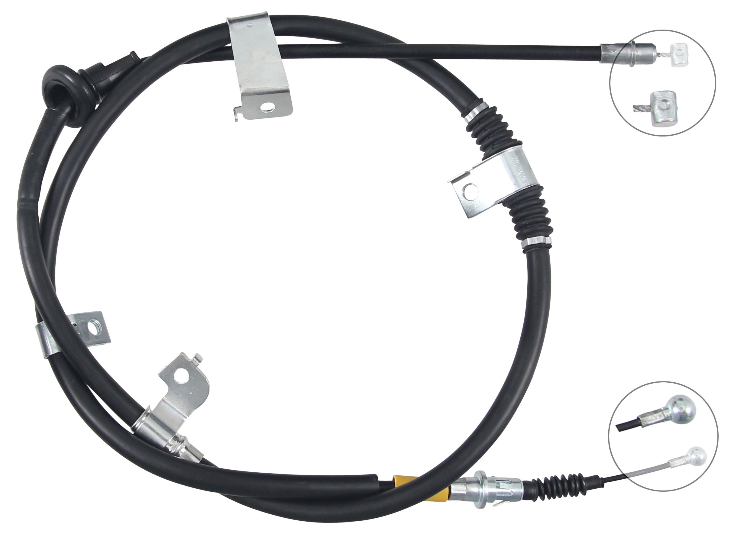 F.BECKER Håndbremsekabel 11711846 for PEUGEOT MITSUBISHI