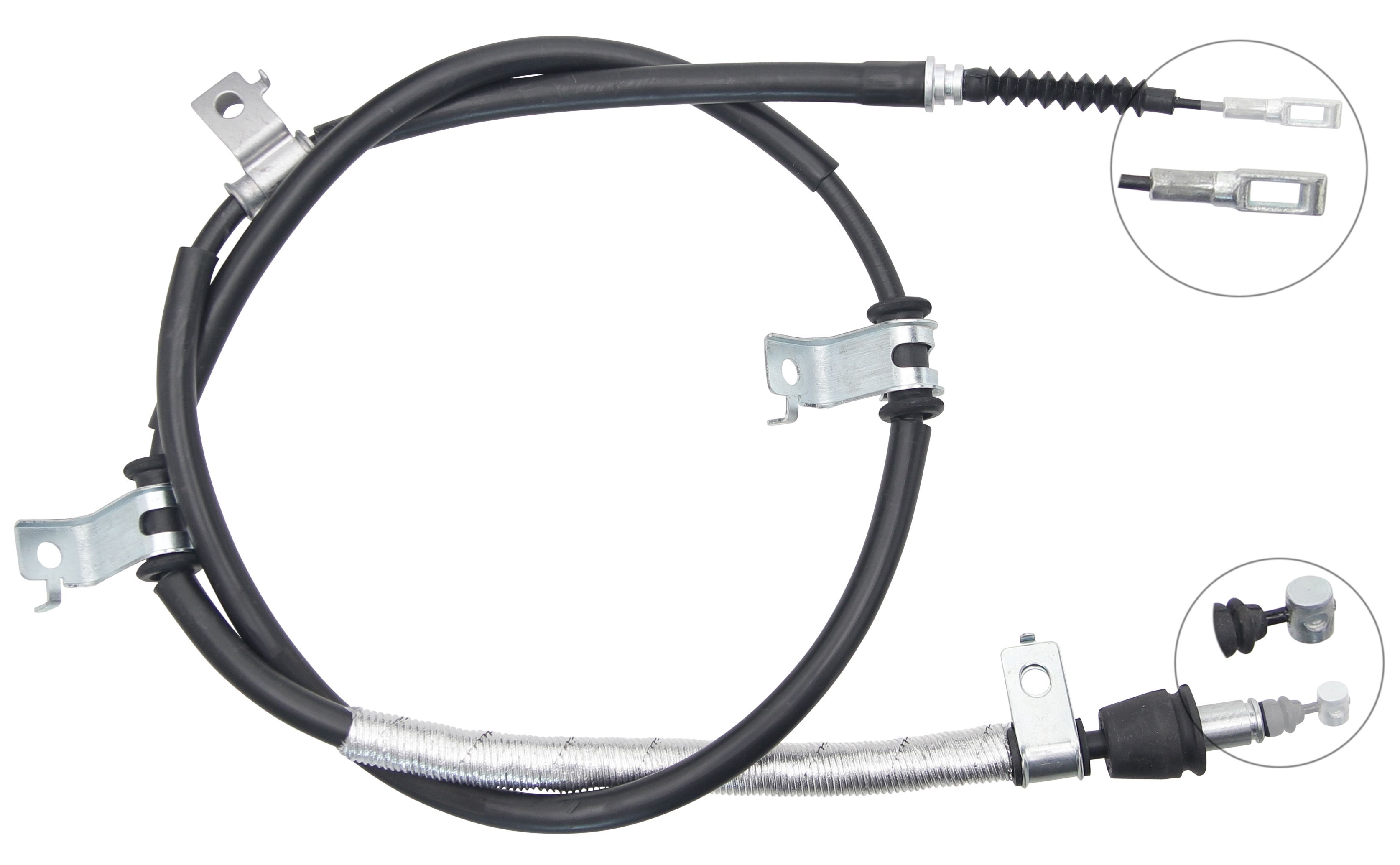F.BECKER Håndbremsekabel 11711931 for HYUNDAI