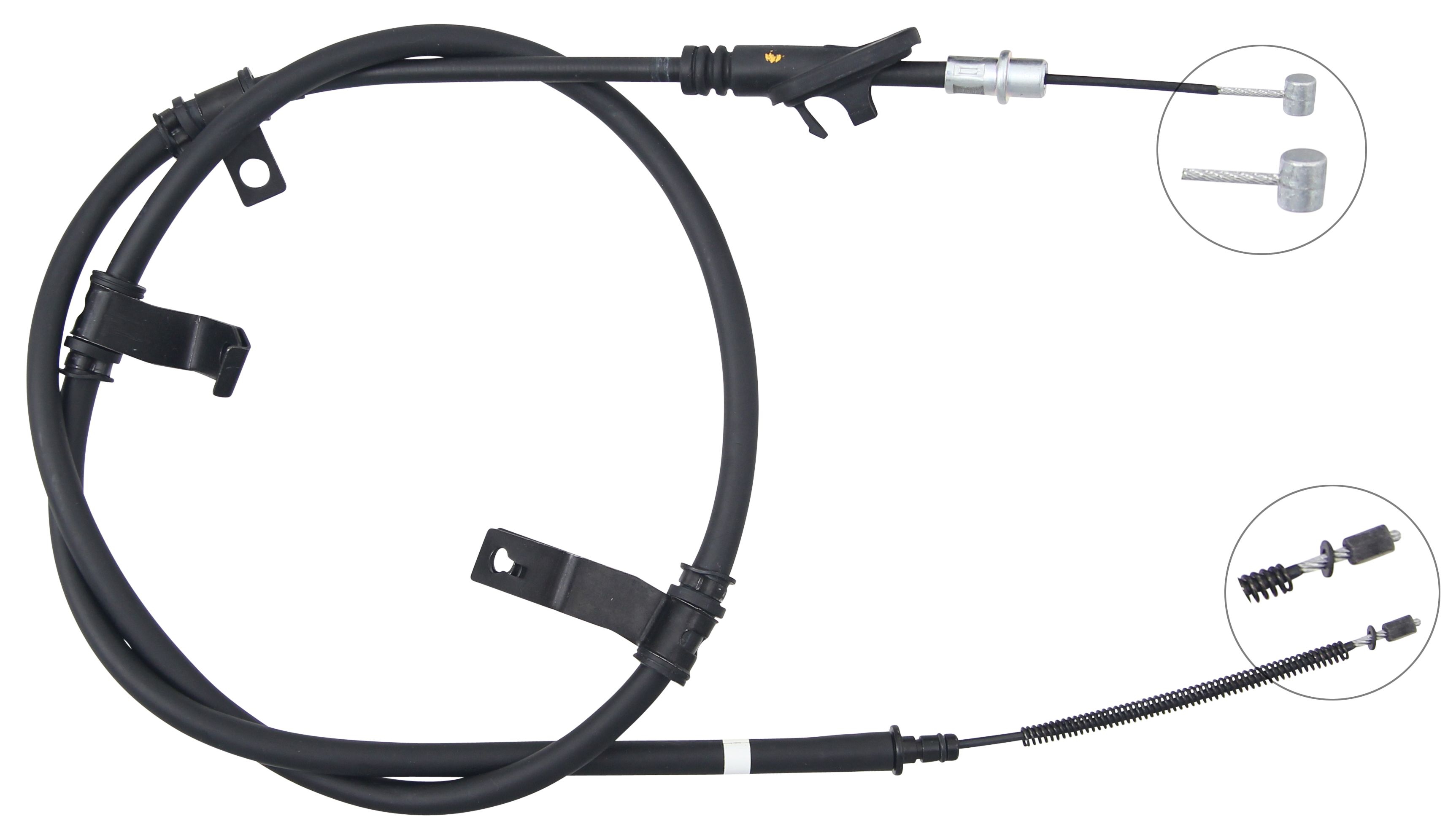 F.BECKER Håndbremsekabel 11712138 for HYUNDAI