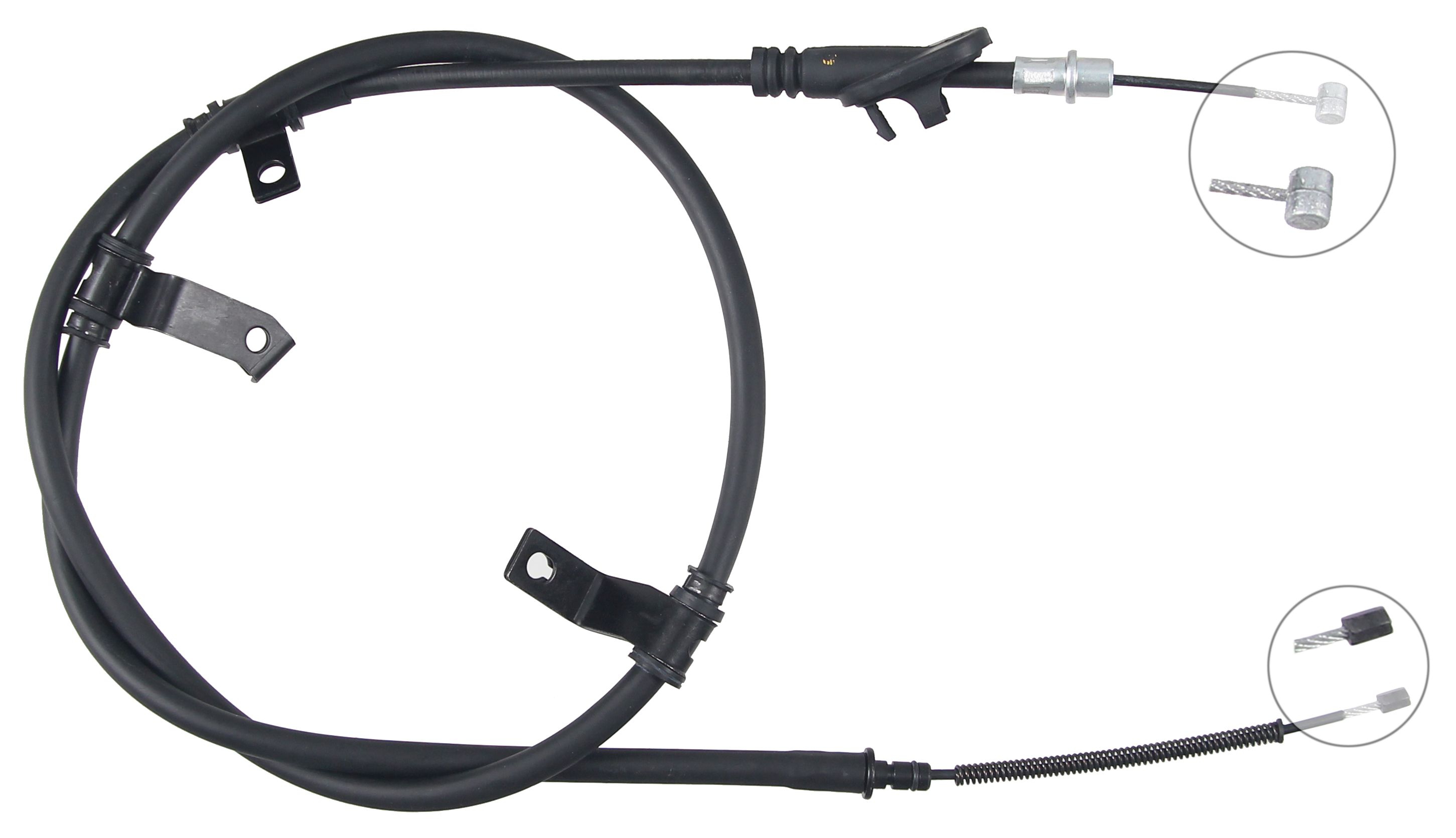 F.BECKER Håndbremsekabel 11712139 for HYUNDAI
