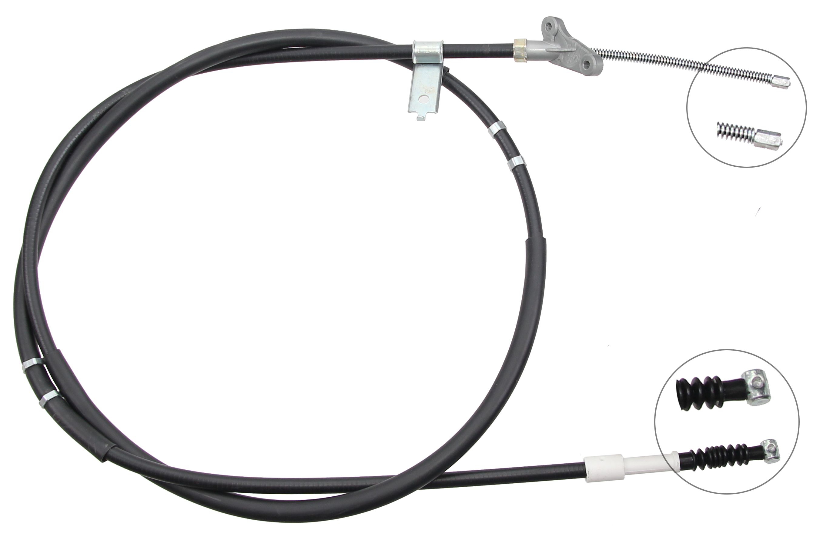 F.BECKER Håndbremsekabel 11712189 for TOYOTA