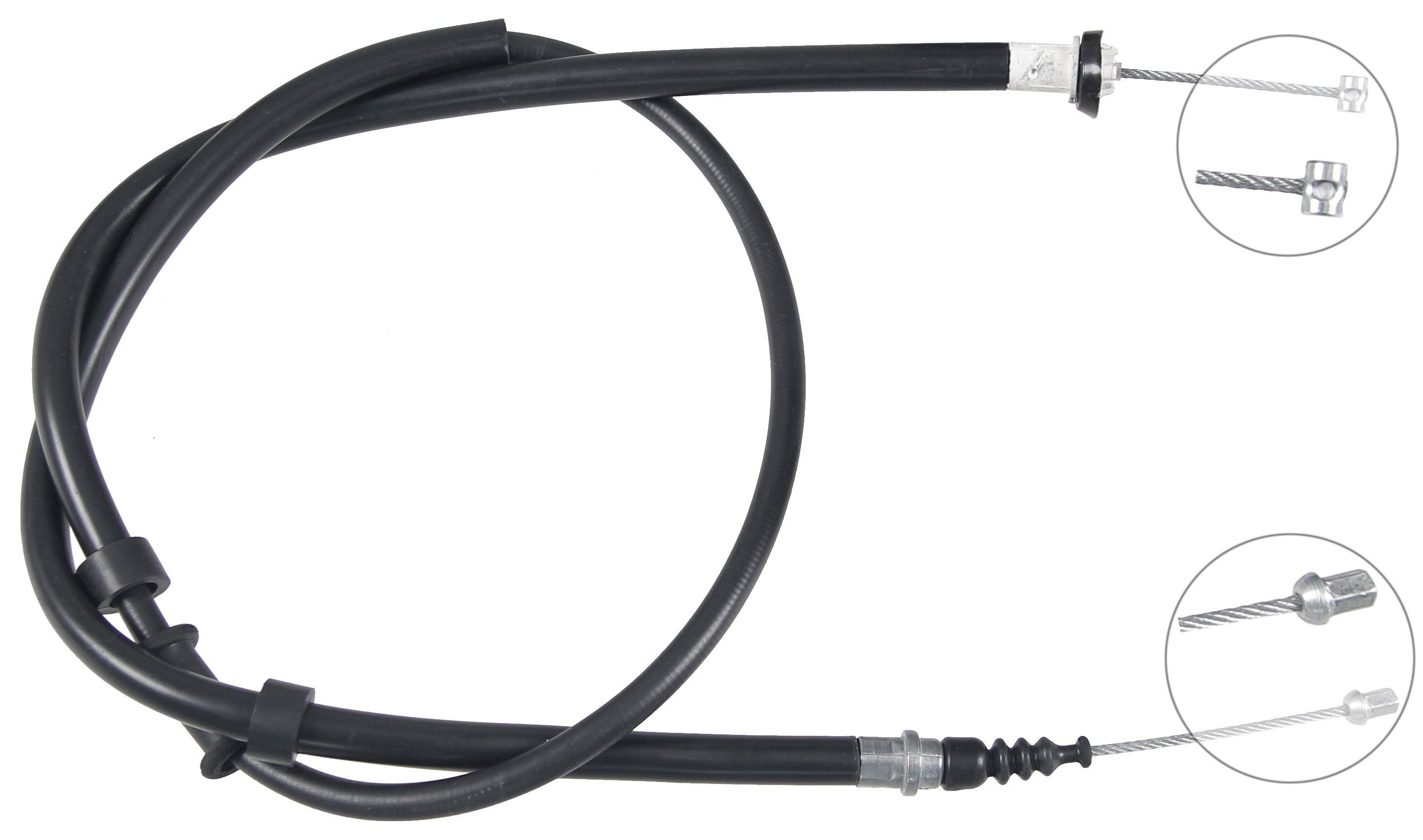 F.BECKER Håndbremsekabel 11712270 for FIAT