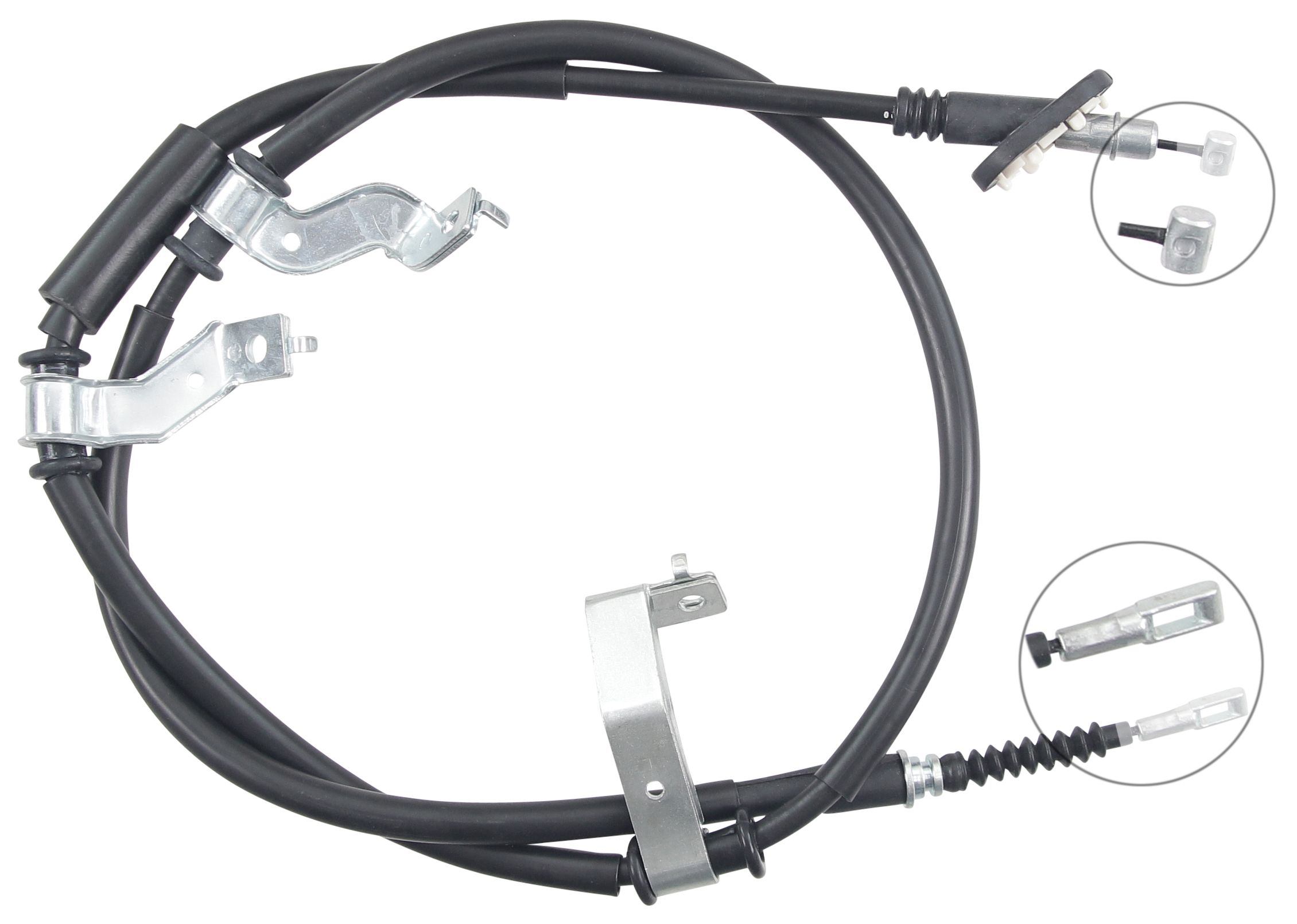 F.BECKER Håndbremsekabel 11712272 for HYUNDAI