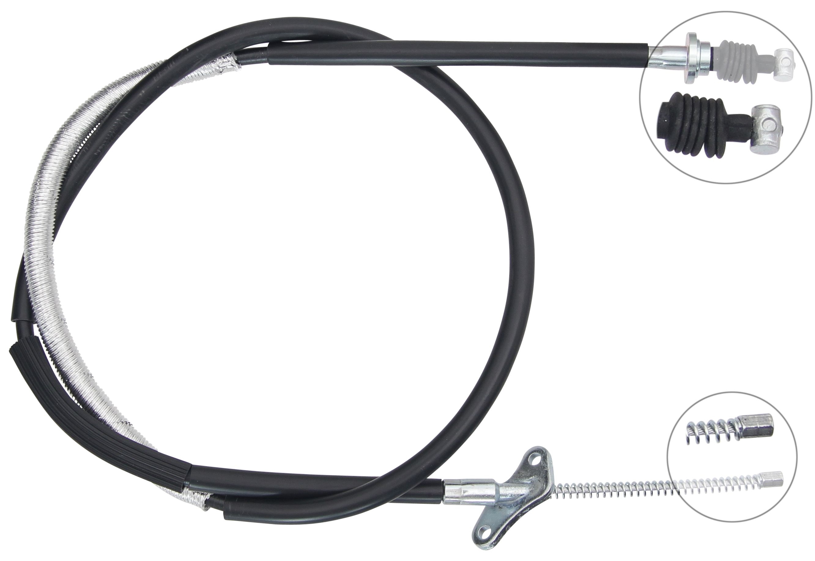 F.BECKER Håndbremsekabel 11712281 for ISUZU