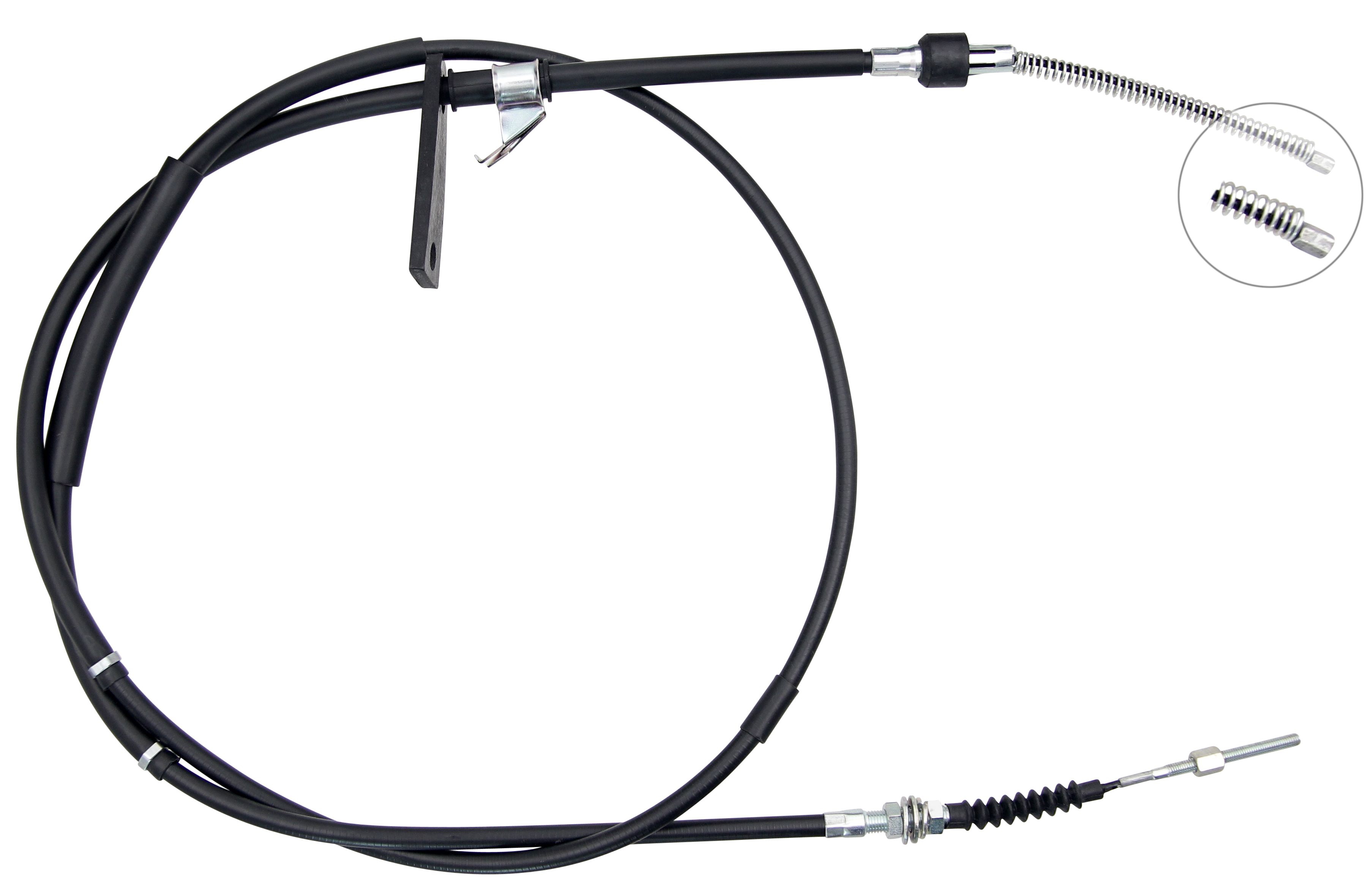 F.BECKER Håndbremsekabel 11712292 for MITSUBISHI