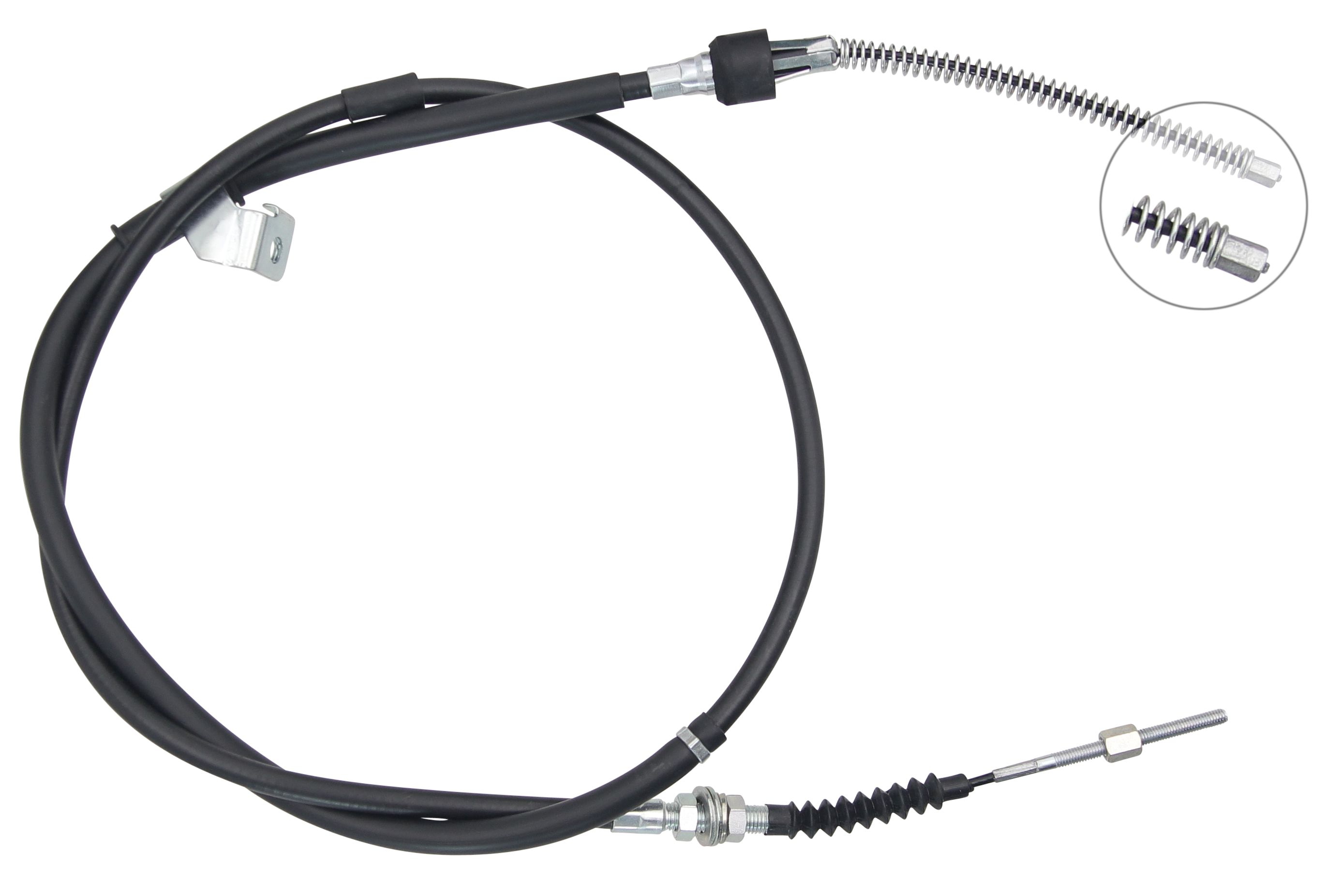 F.BECKER Håndbremsekabel 11712295 for MITSUBISHI