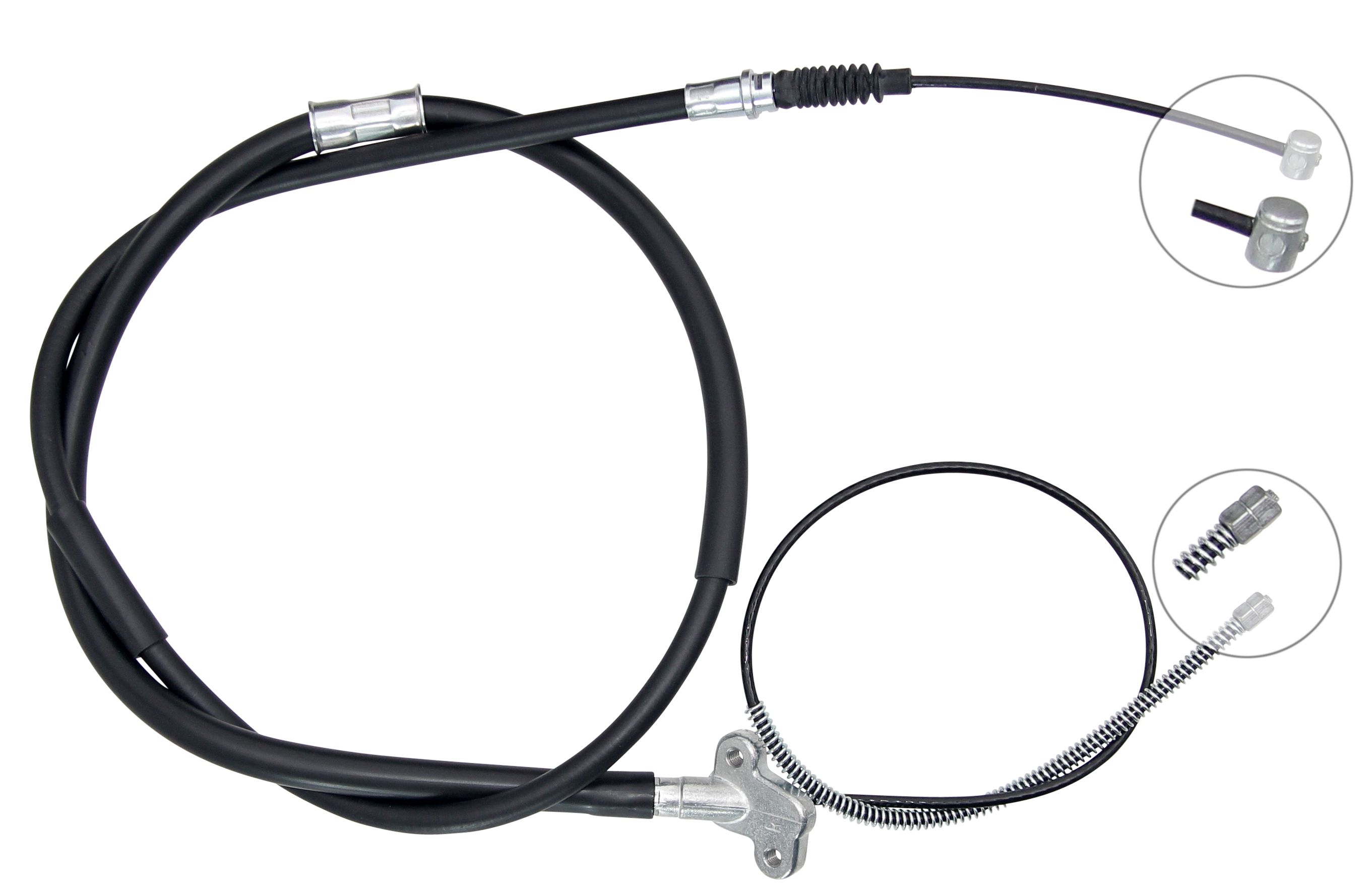 F.BECKER Håndbremsekabel 11712297 for TOYOTA