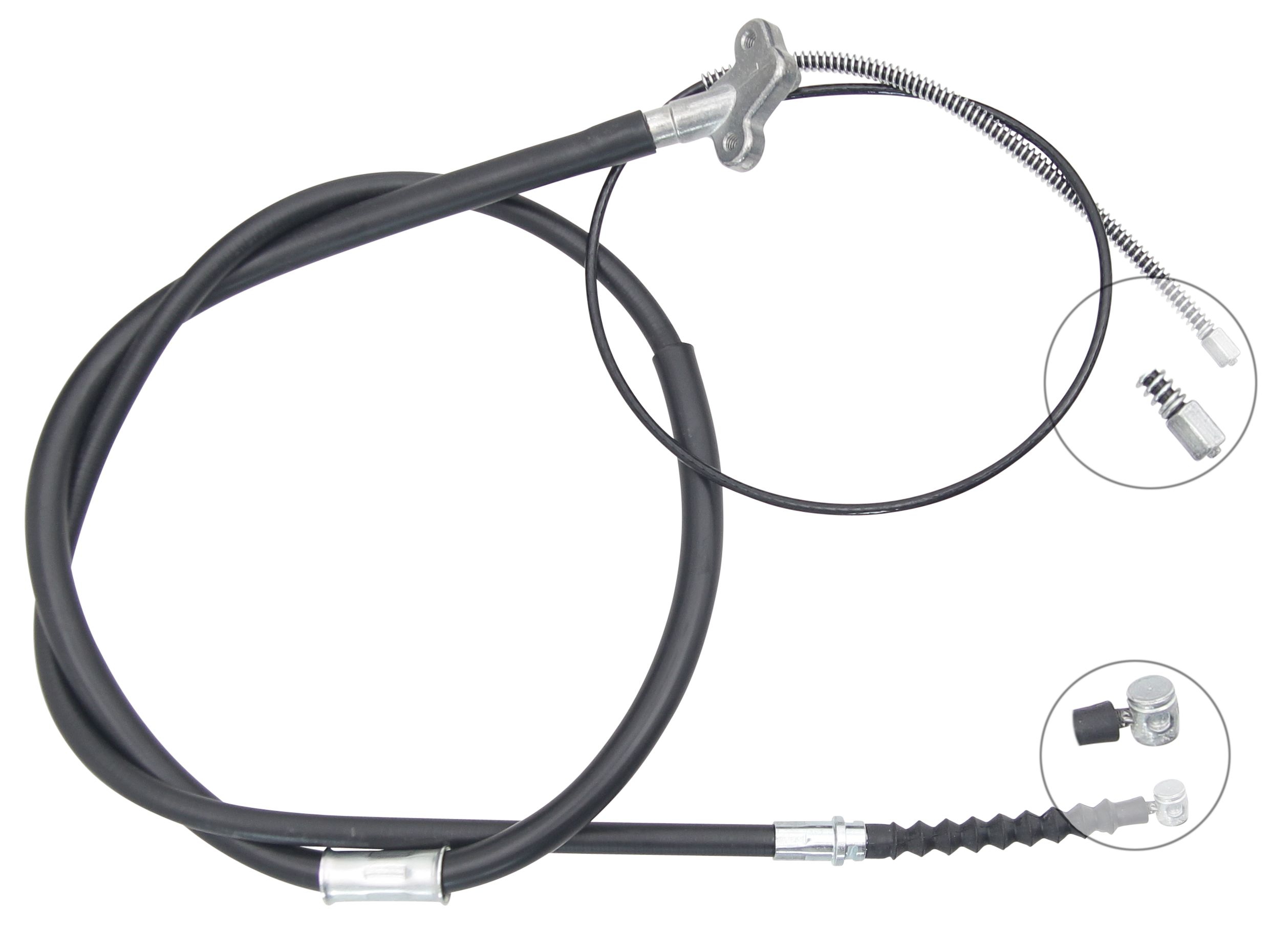 F.BECKER Håndbremsekabel 11712298 for TOYOTA