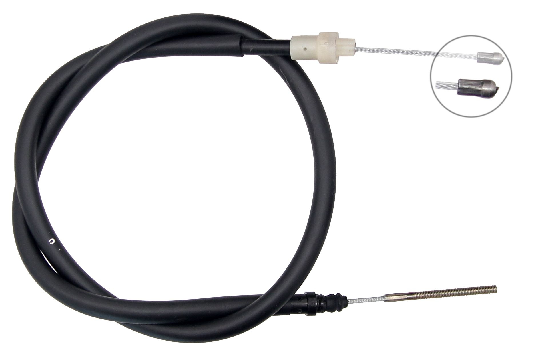 F.BECKER Håndbremsekabel 11712314 for PEUGEOT
