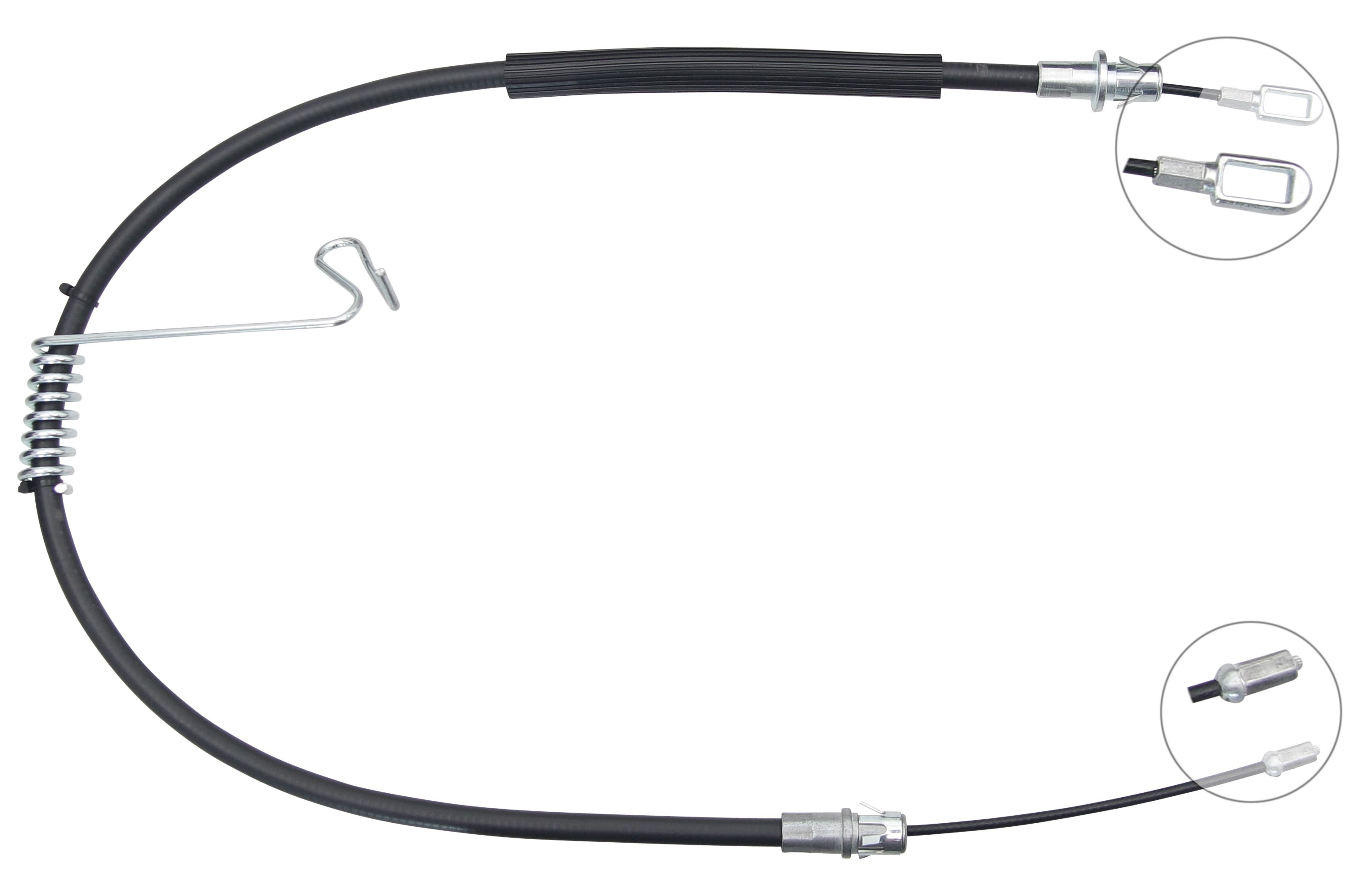 F.BECKER Håndbremsekabel 11712319 for FORD