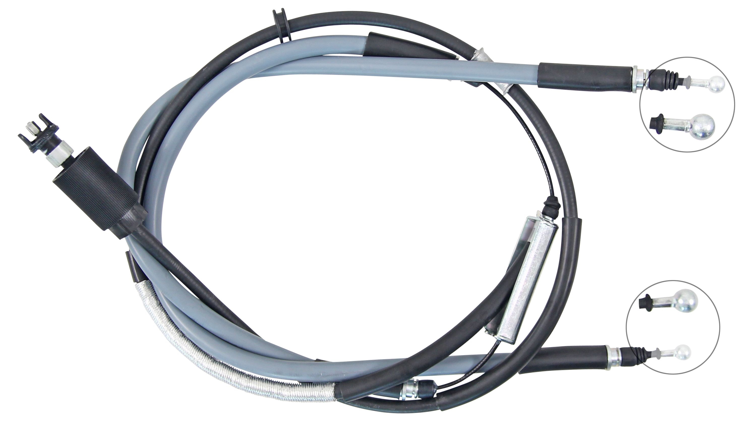 F.BECKER Håndbremsekabel 11712364 for OPEL VAUXHALL
