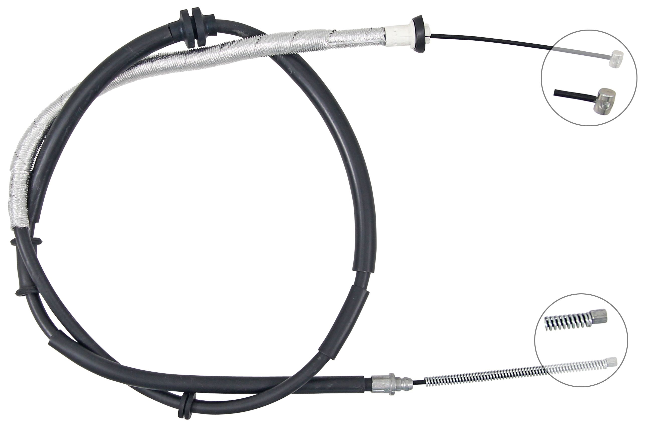 F.BECKER Håndbremsekabel 11712371 for FIAT