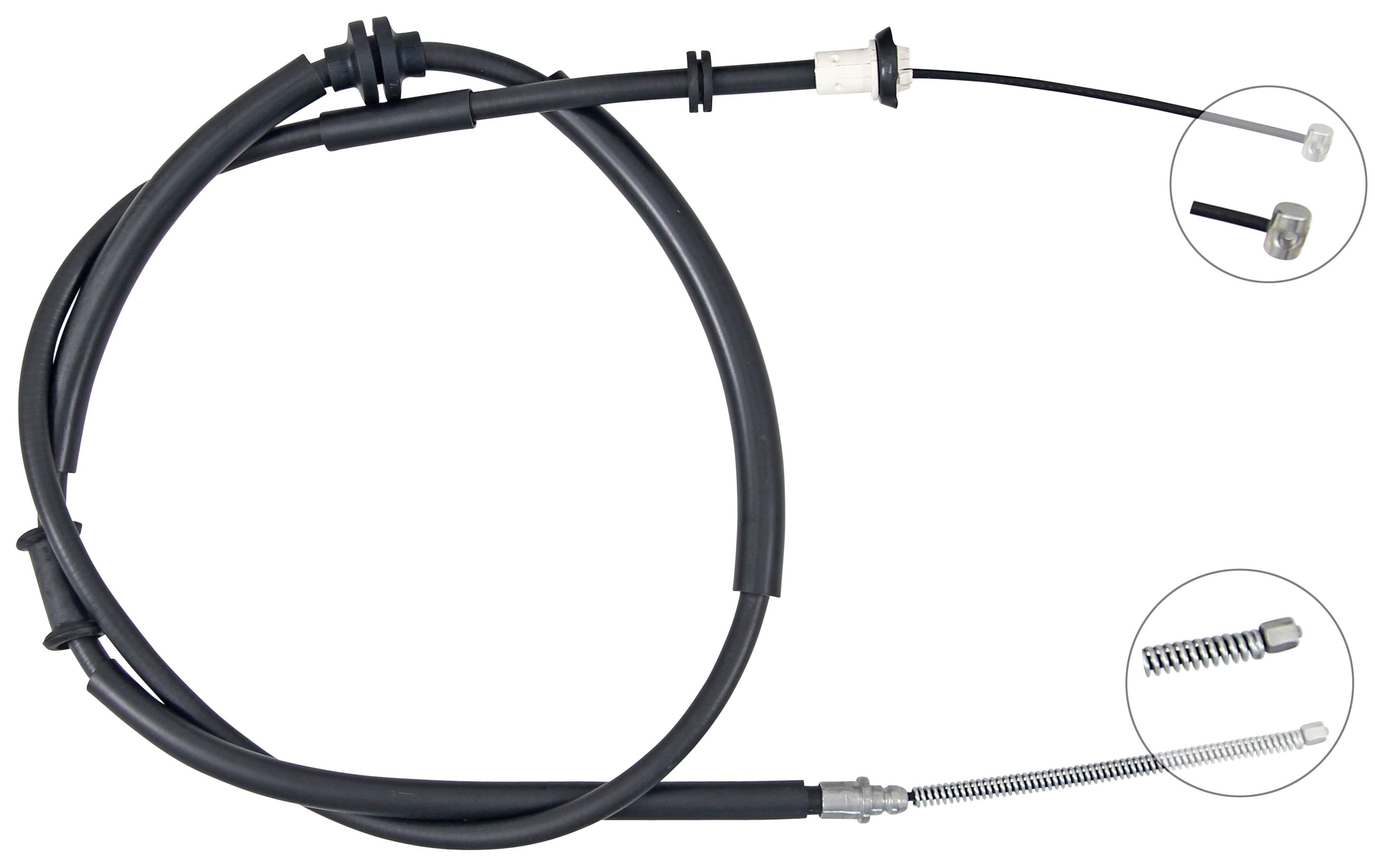 F.BECKER Håndbremsekabel 11712375 for FIAT