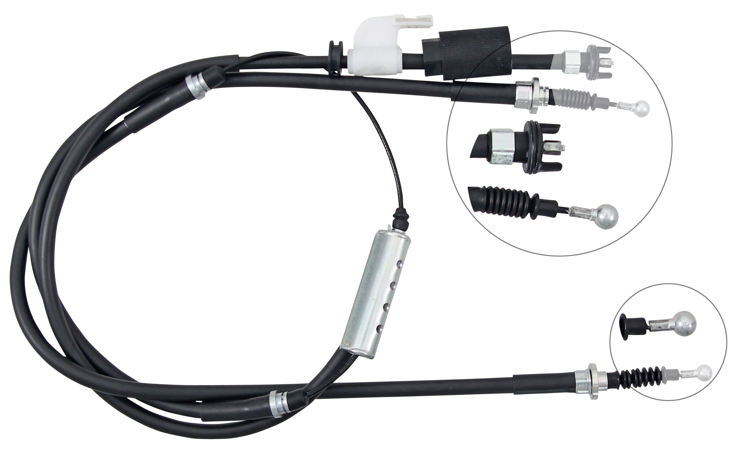 F.BECKER Håndbremsekabel 11810482 for OPEL VAUXHALL