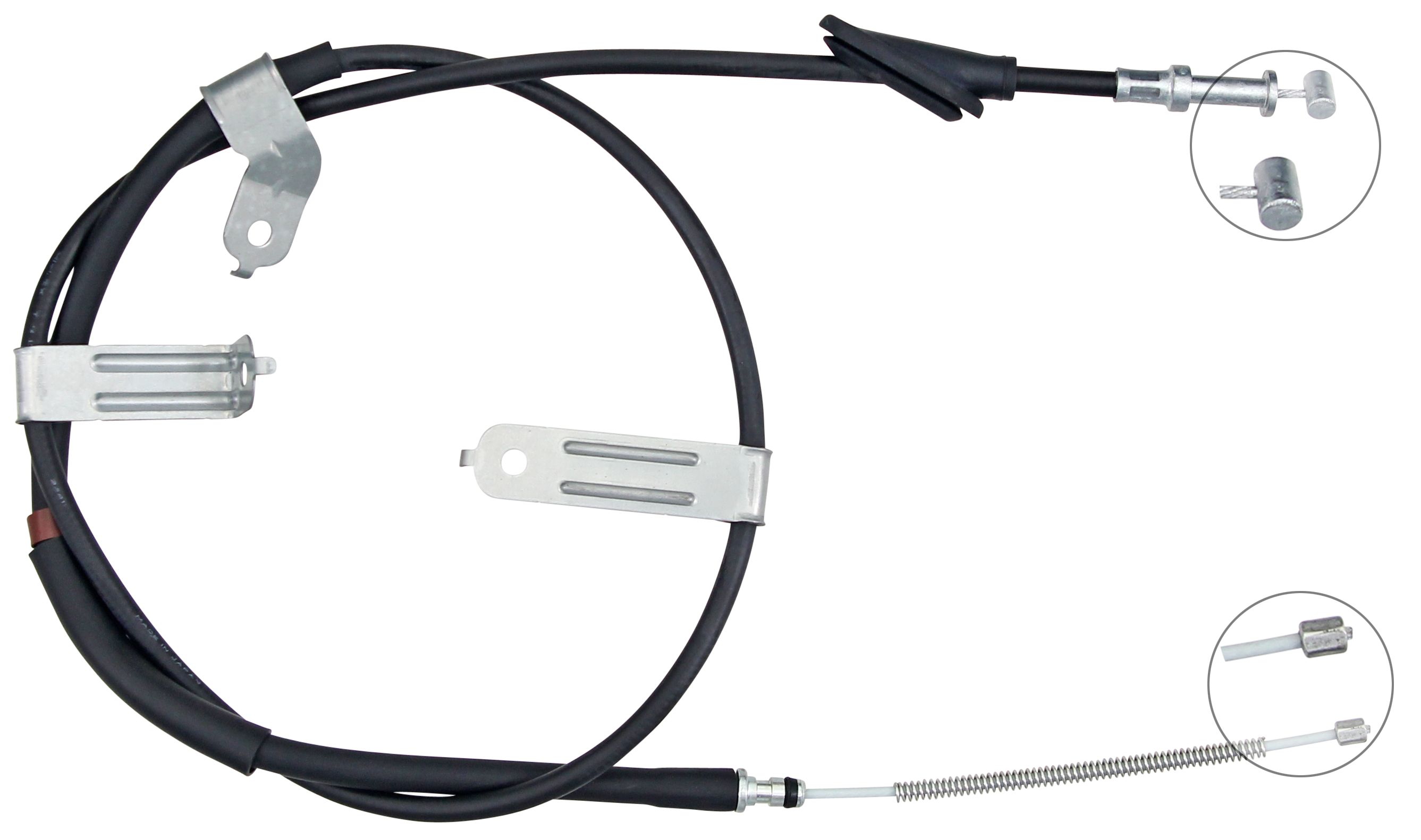 F.BECKER Håndbremsekabel 11810494 for SUBARU