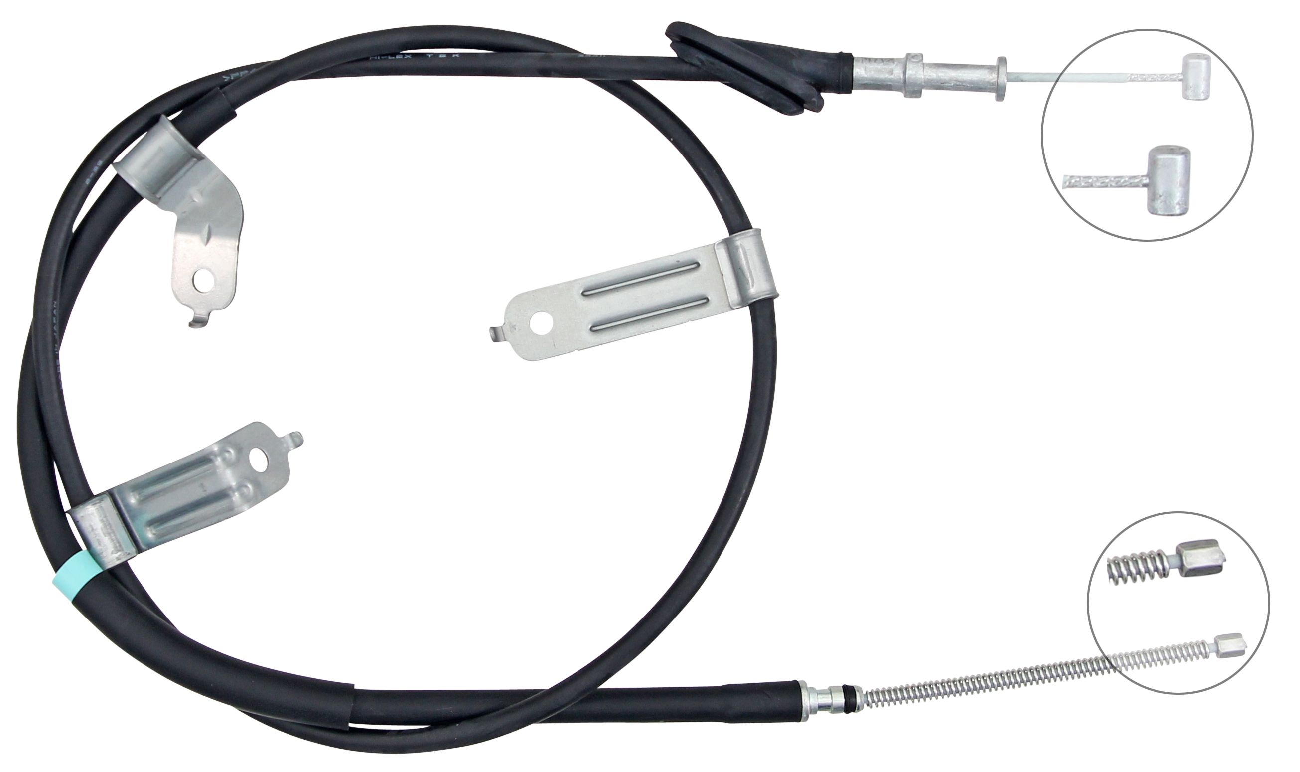 F.BECKER Håndbremsekabel 11810495 for SUBARU