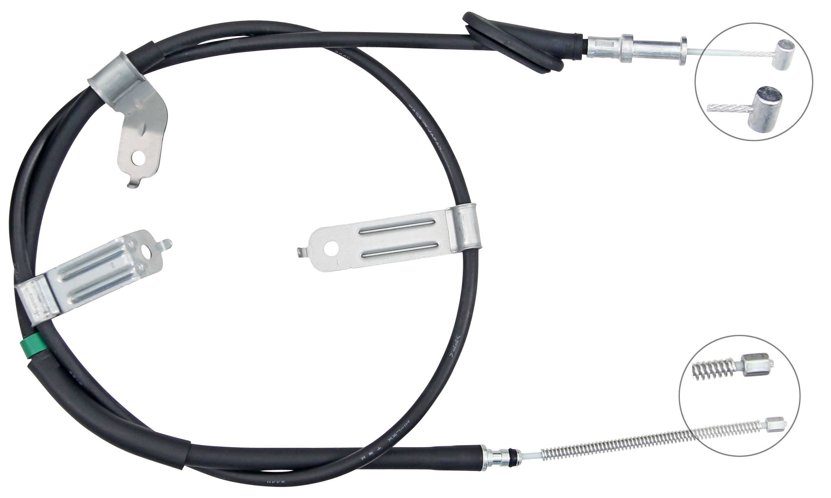 F.BECKER Håndbremsekabel 11810496 for SUBARU