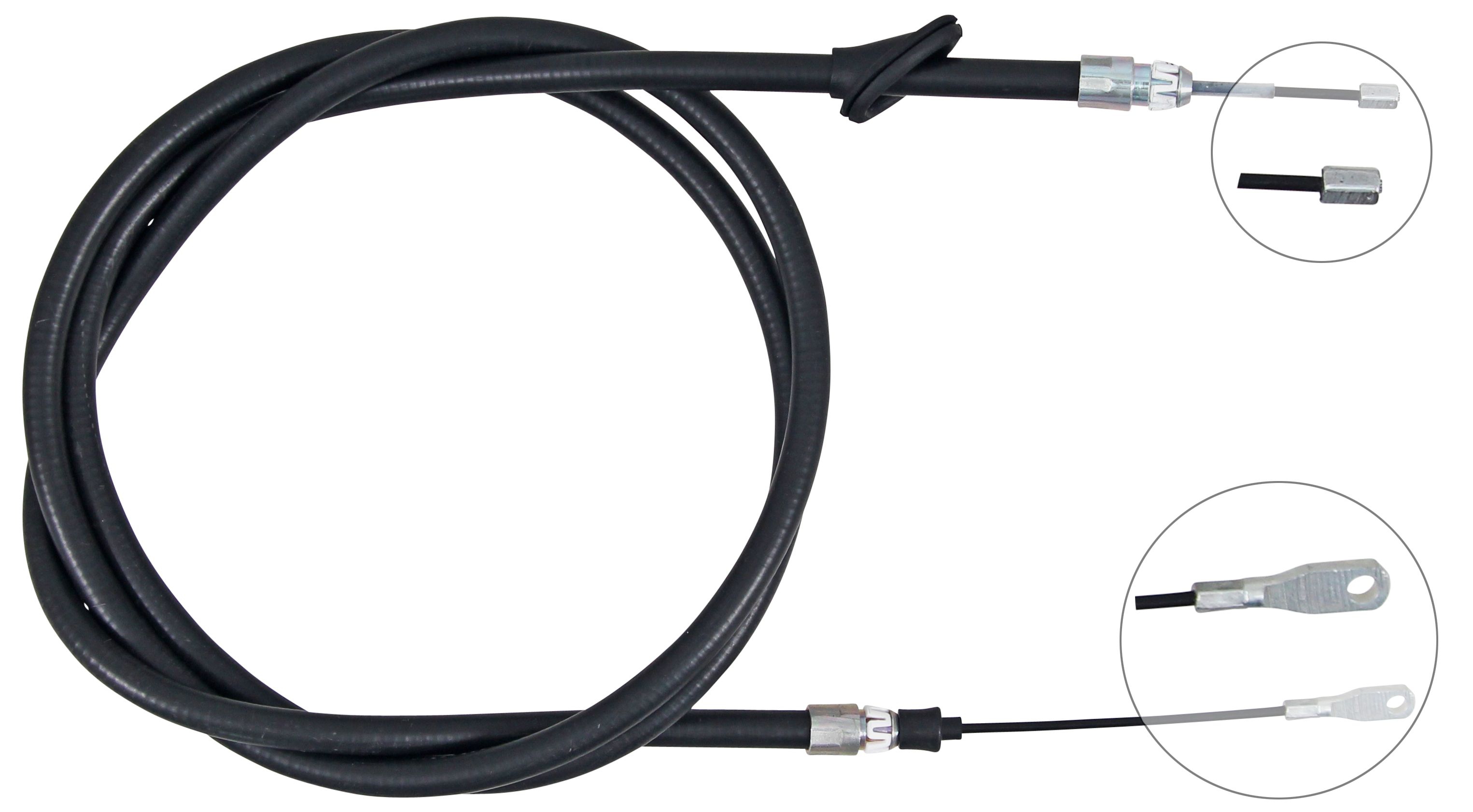 F.BECKER Håndbremsekabel 11810503 for MERCEDES-BENZ