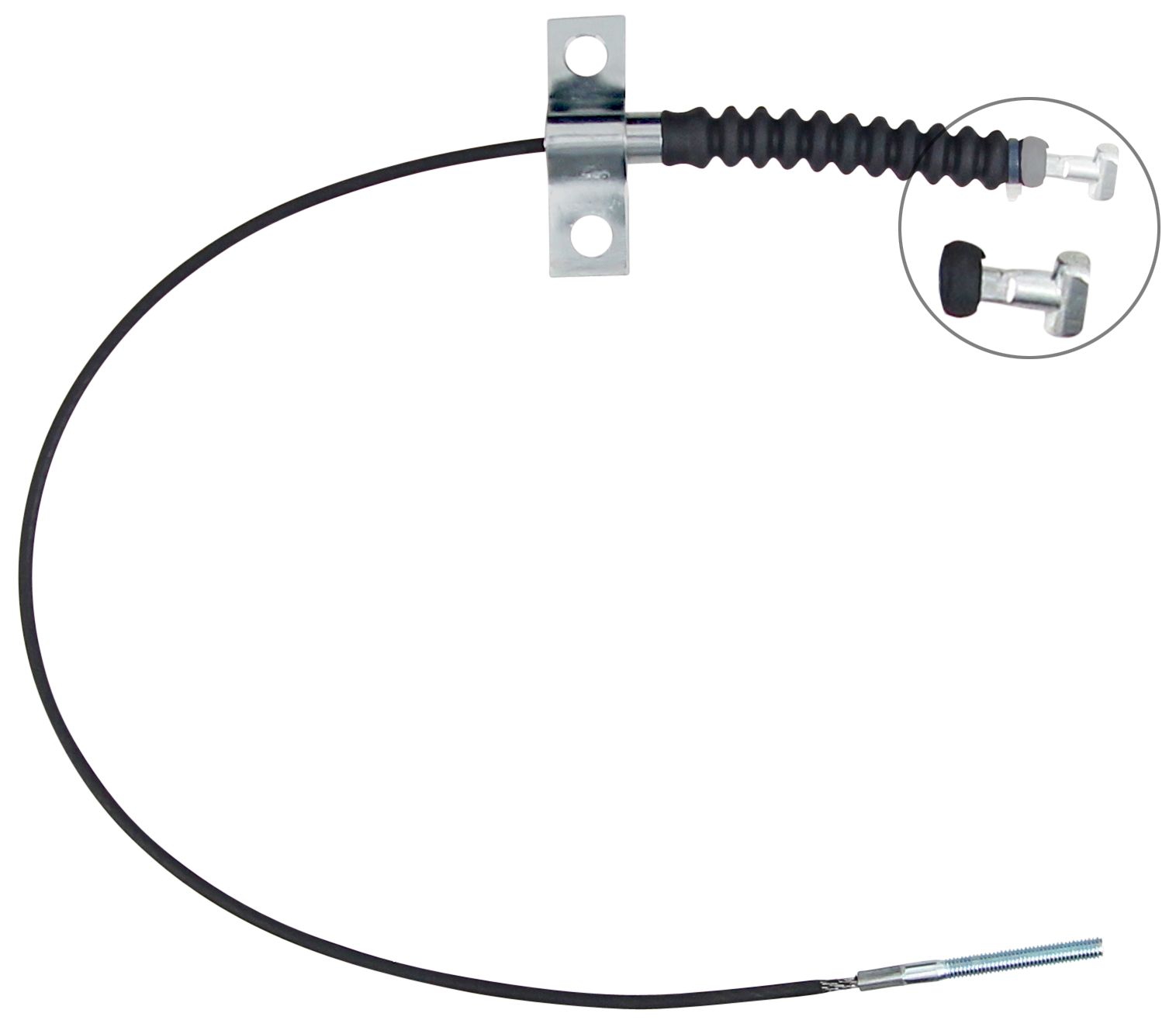 F.BECKER Håndbremsekabel 11810512 for TOYOTA