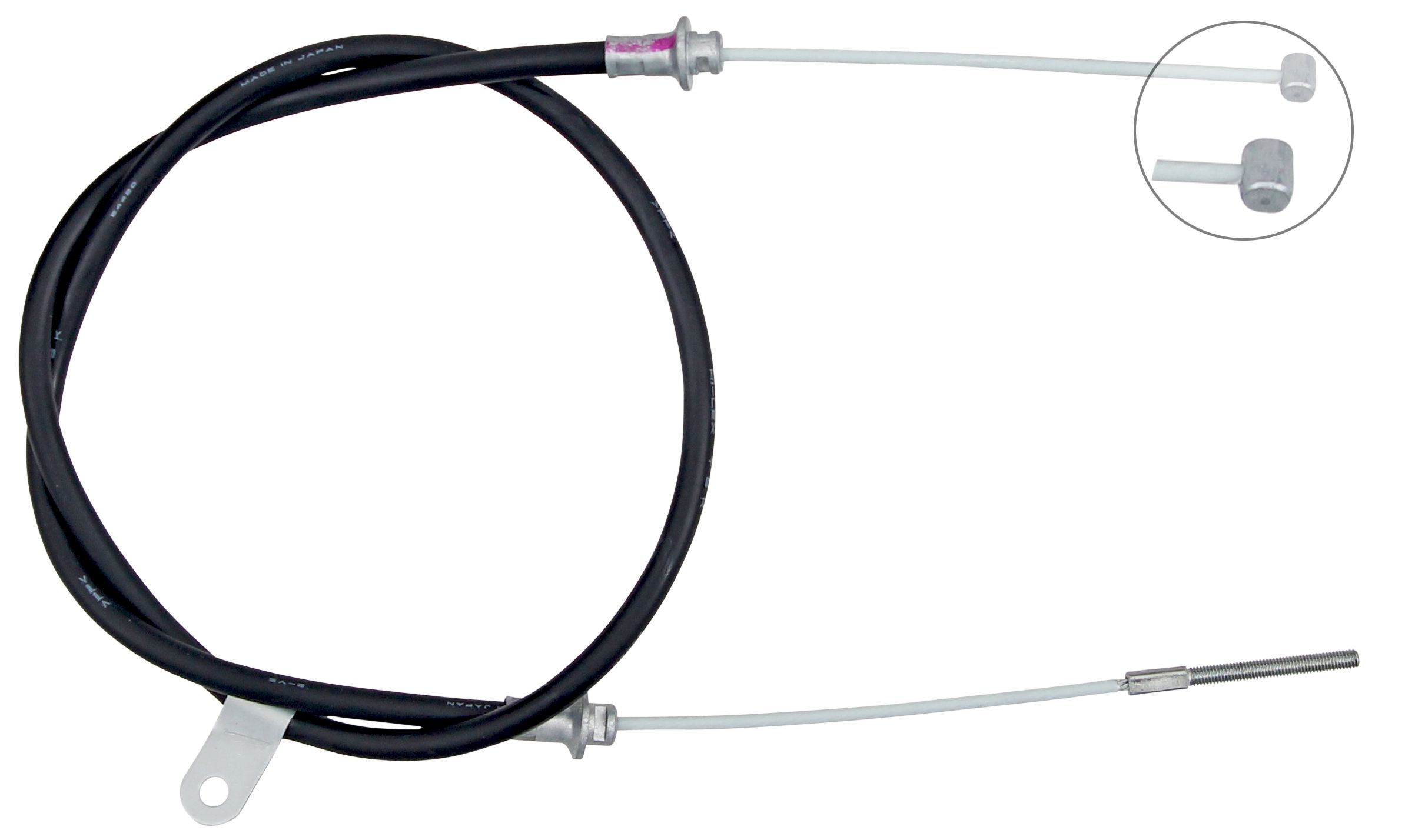 F.BECKER Håndbremsekabel 11810553 for TOYOTA