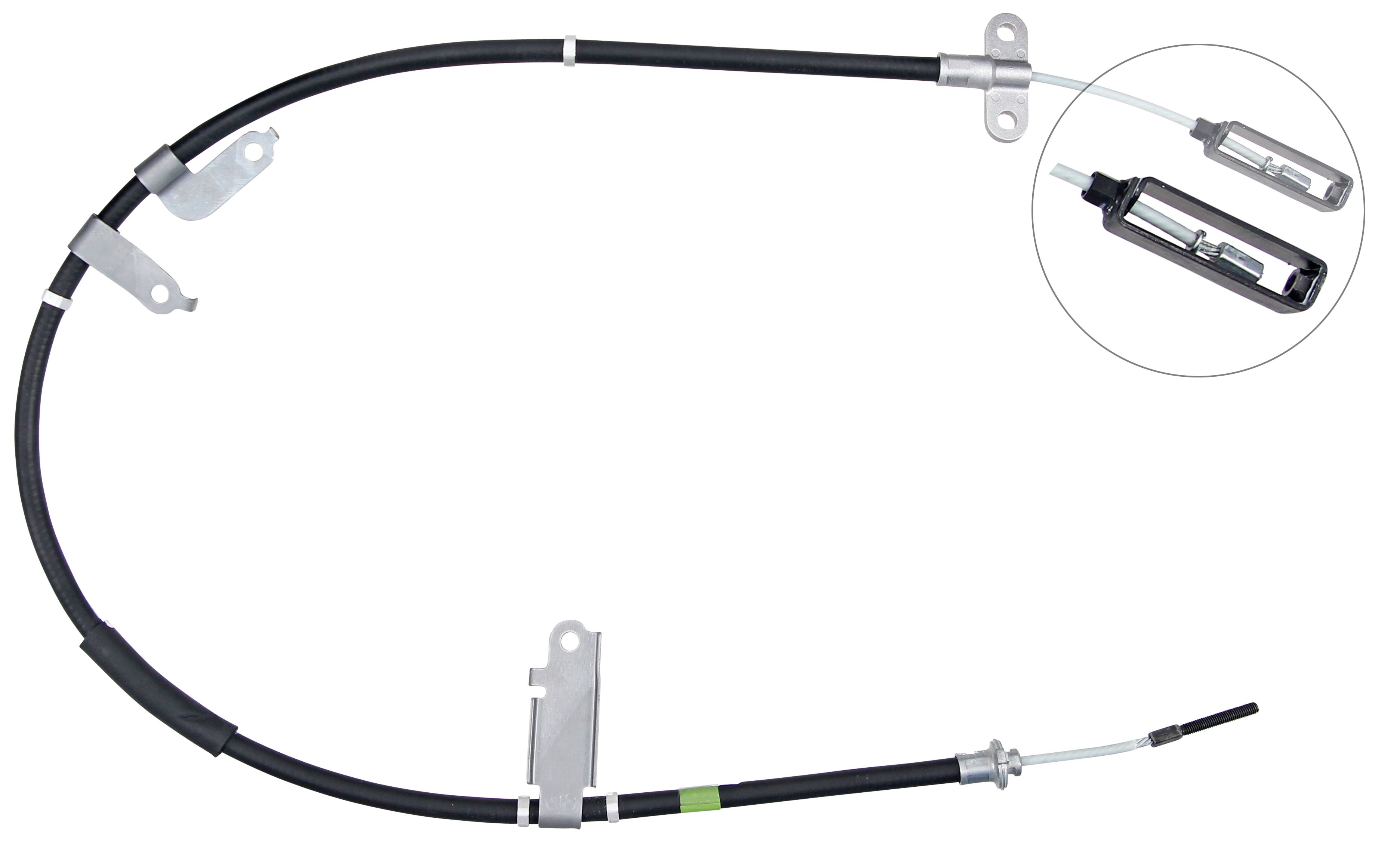 F.BECKER Håndbremsekabel 11810562 for TOYOTA