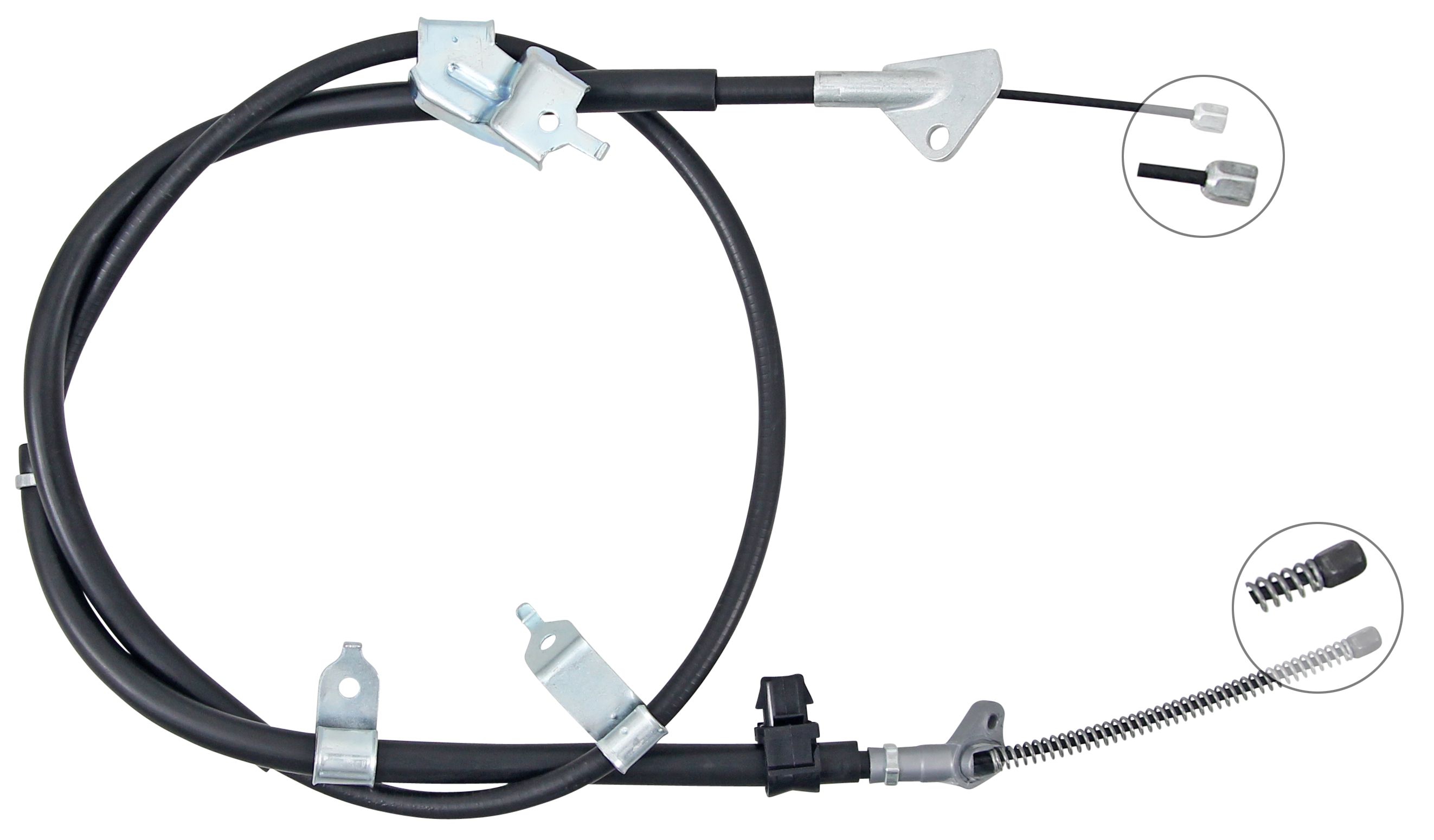 F.BECKER Håndbremsekabel 11810568 for TOYOTA