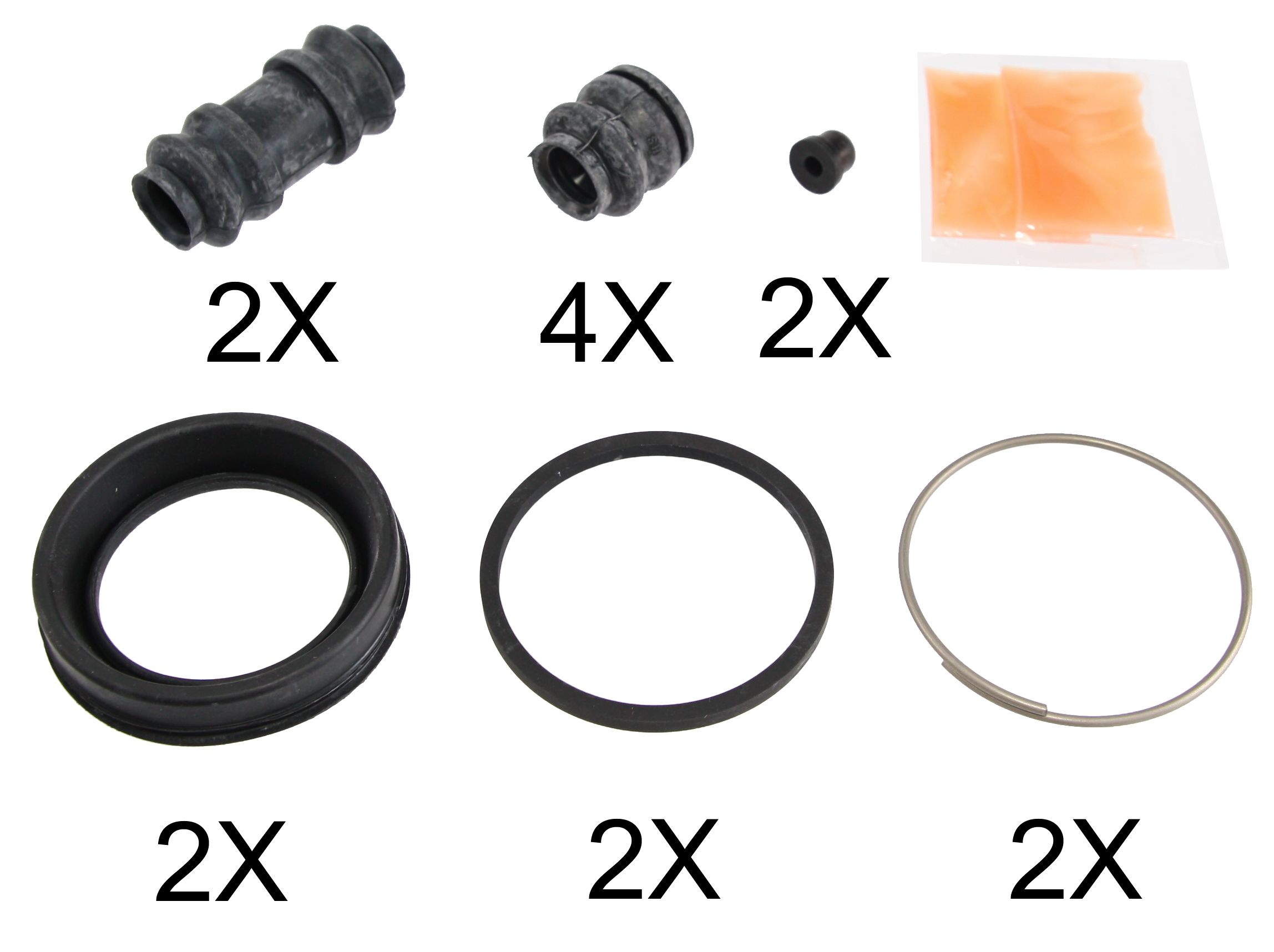 F.BECKER Rep.sæt, bremsekaliper 13310270 for DAIHATSU MAZDA