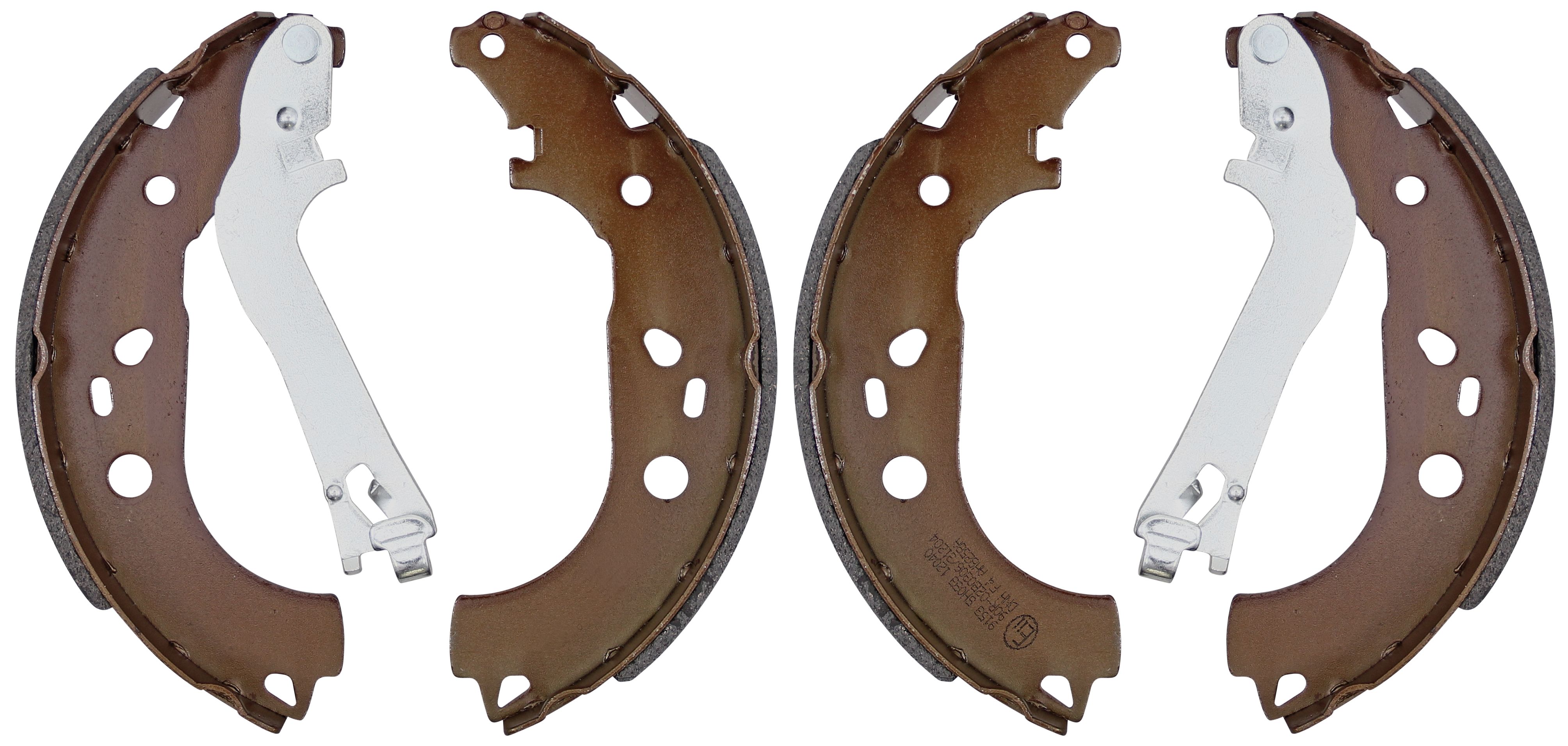 F.BECKER Bremsebakkesæt 10810203 for VAUXHALL OPEL LANCIA FIAT