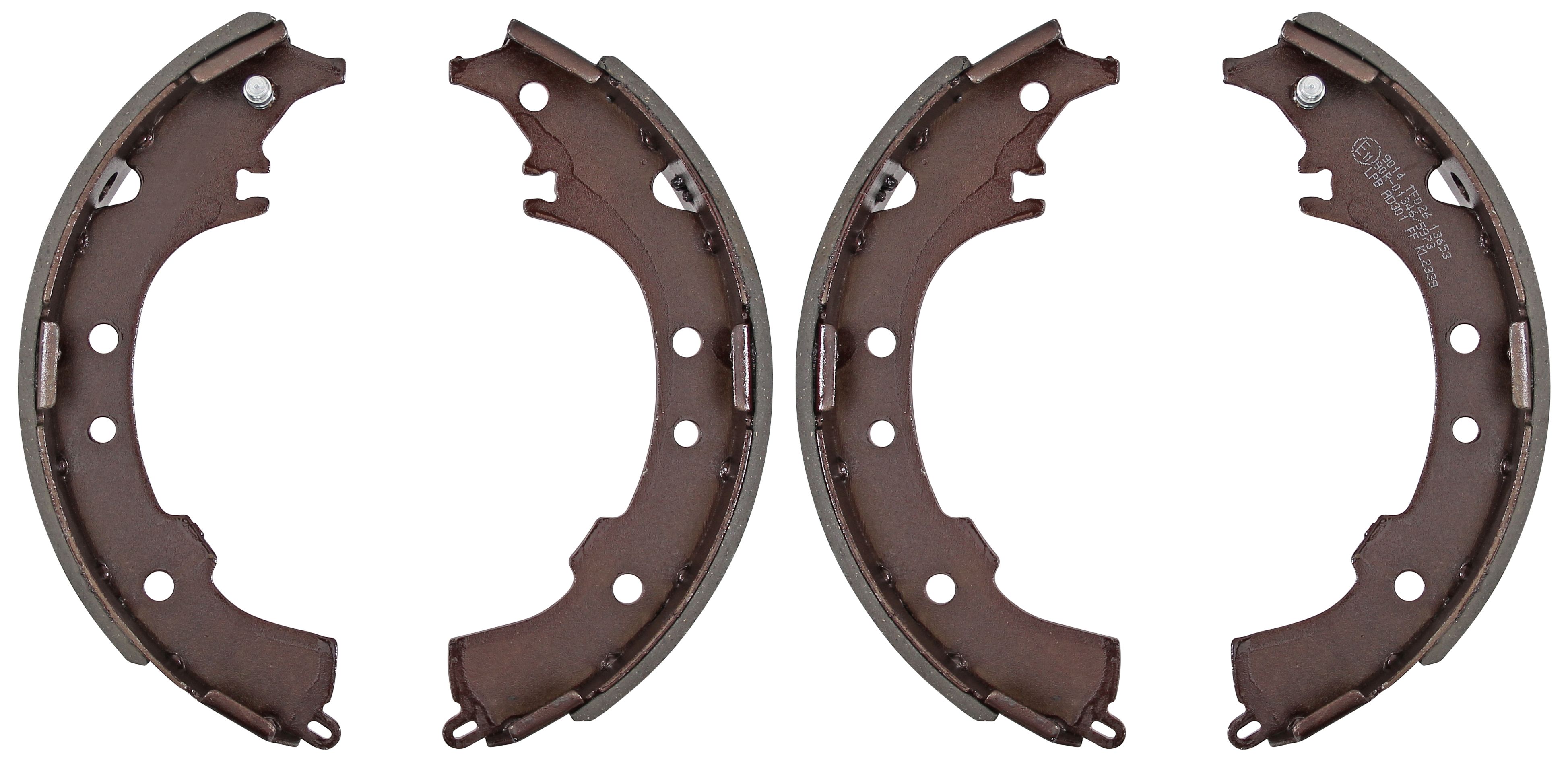 F.BECKER Bremsebakkesæt 10810280 for TOYOTA DAIHATSU