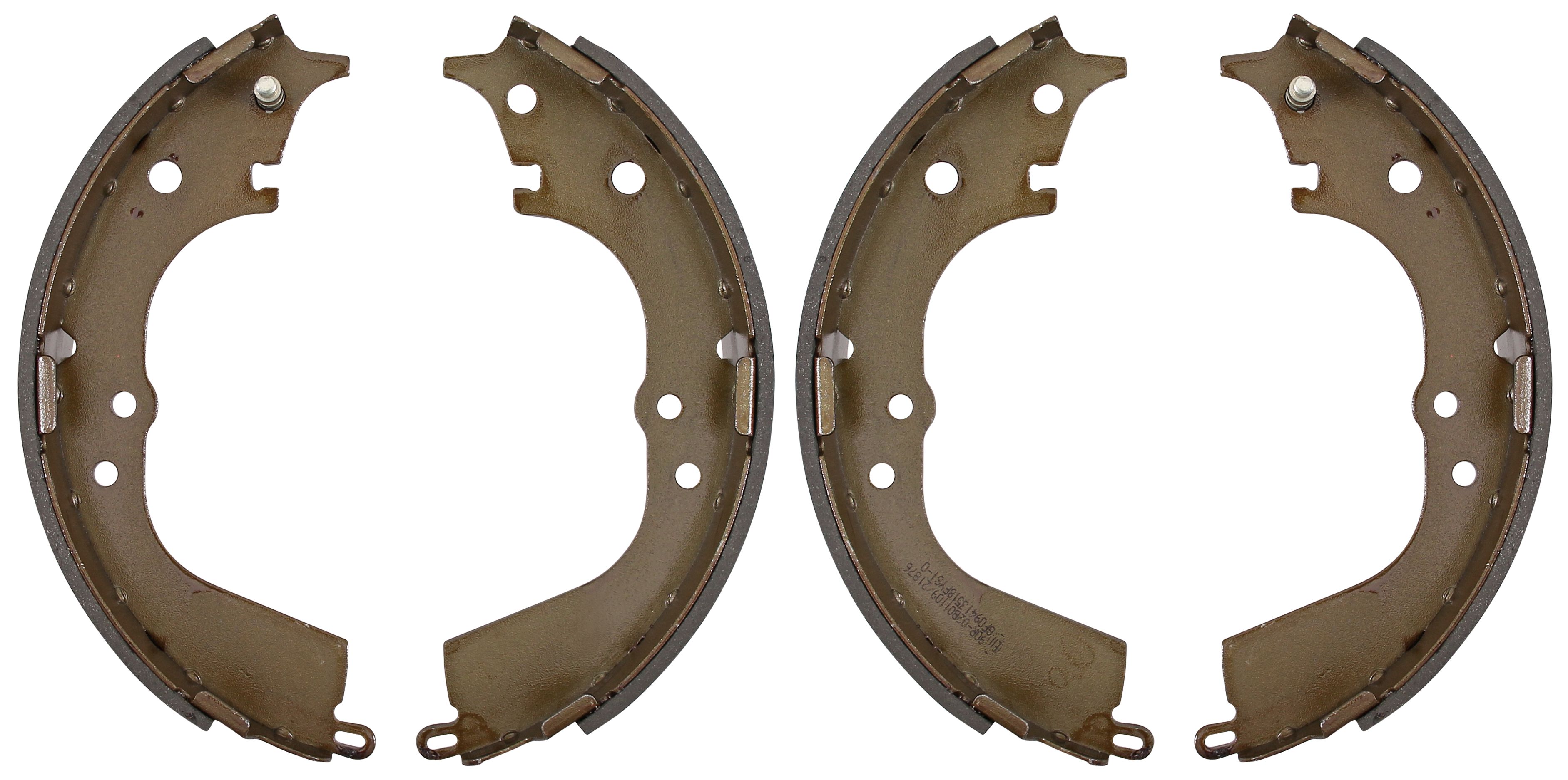 F.BECKER Bremsebakkesæt 10810660 for TOYOTA DAIHATSU