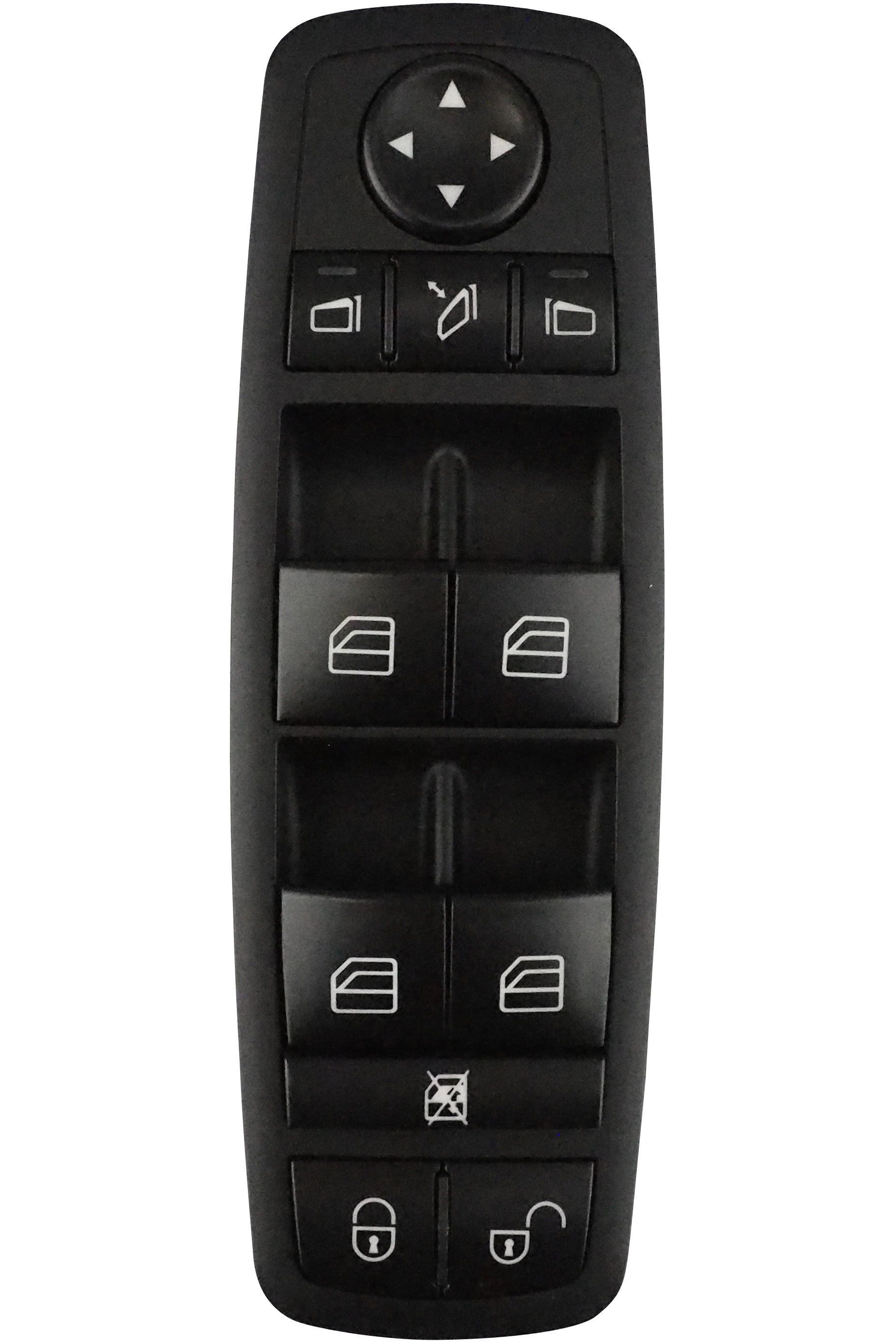 F.BECKER Kontakt, rudehejs 110710047 i førerside for MERCEDES-BENZ