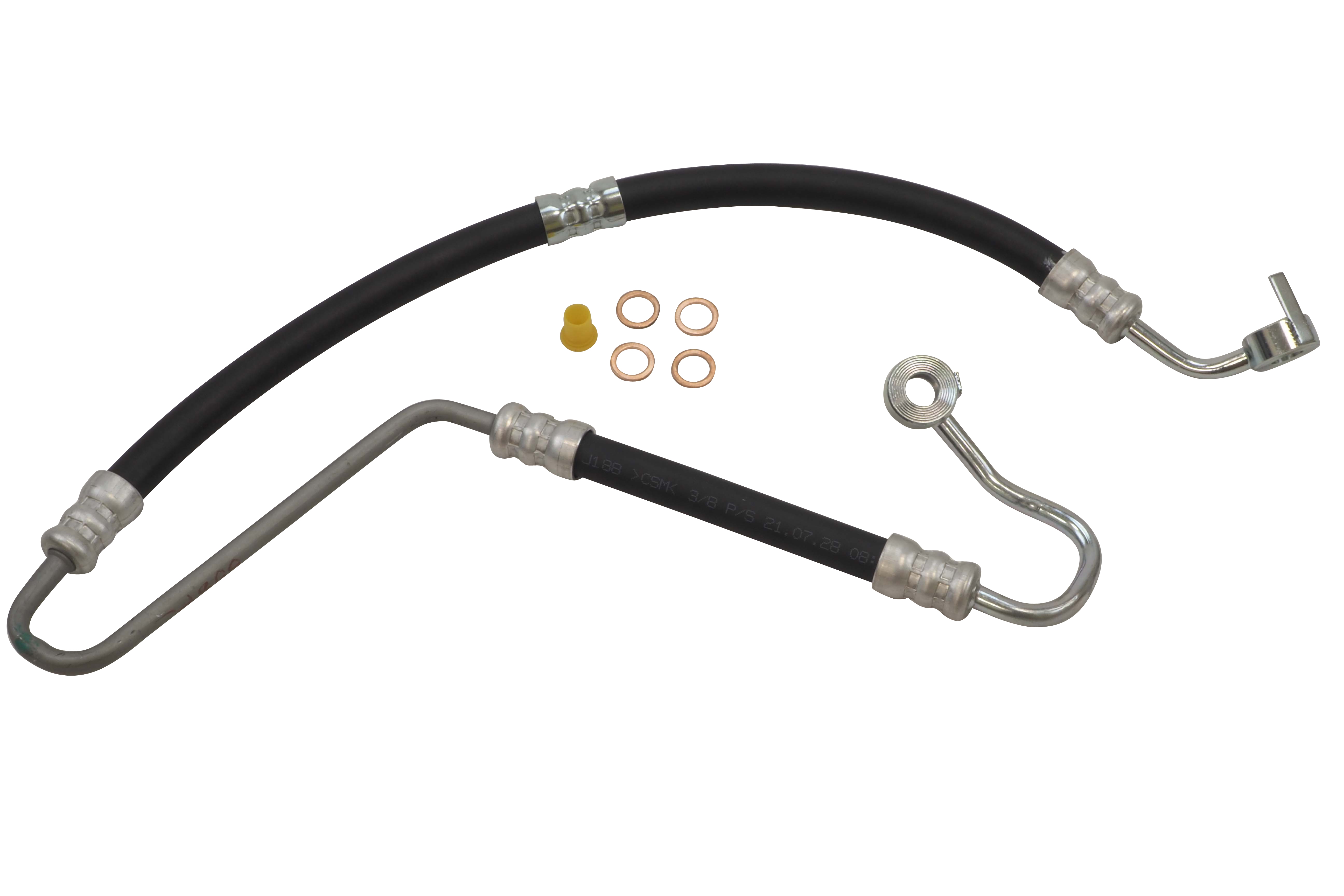 F.BECKER Hydraulikslange, styretøj 27110493 fra hydraulikpumpe til tandstang for MAZDA