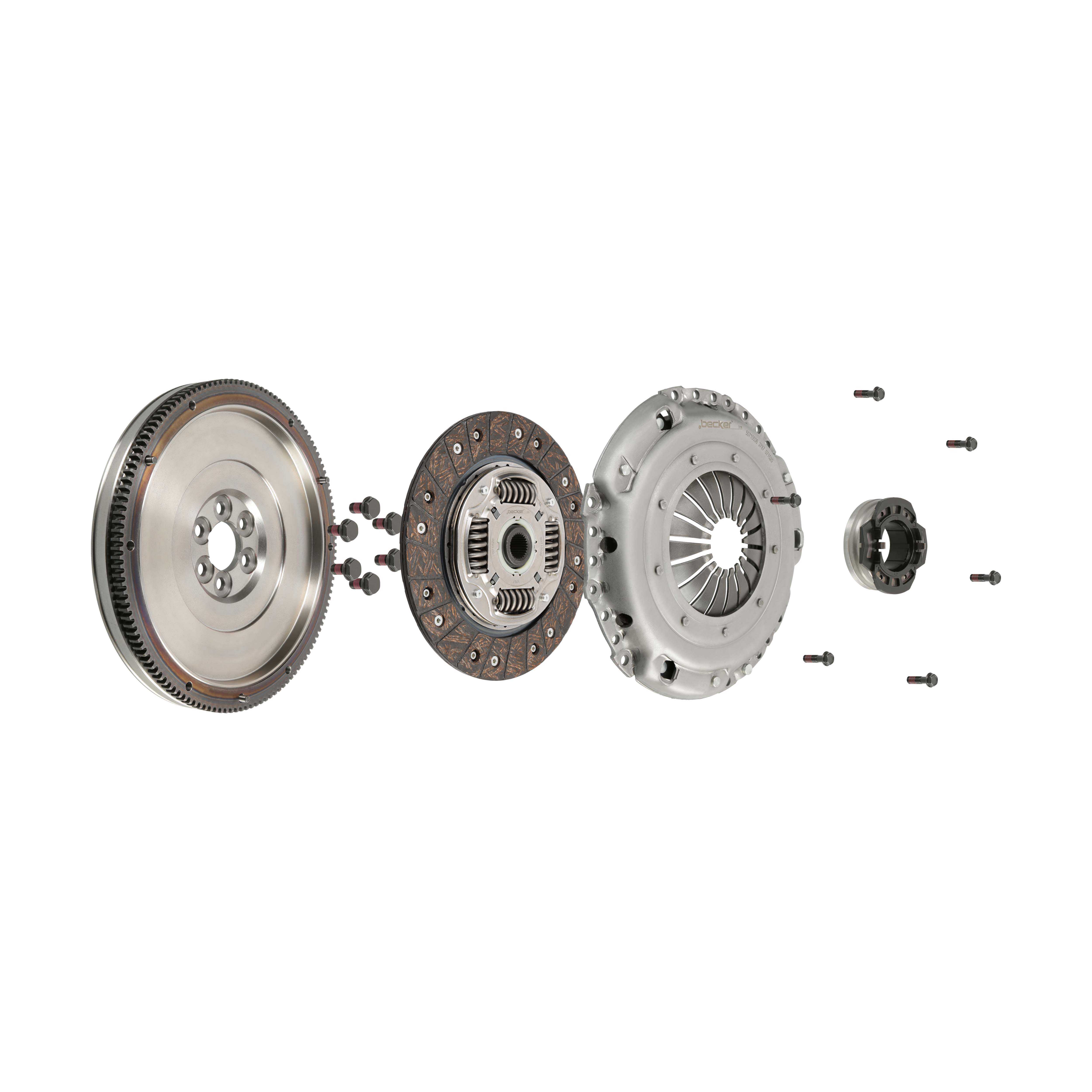 F.BECKER Ombygningssæt, kobling 50710036 for AUDI VW SEAT