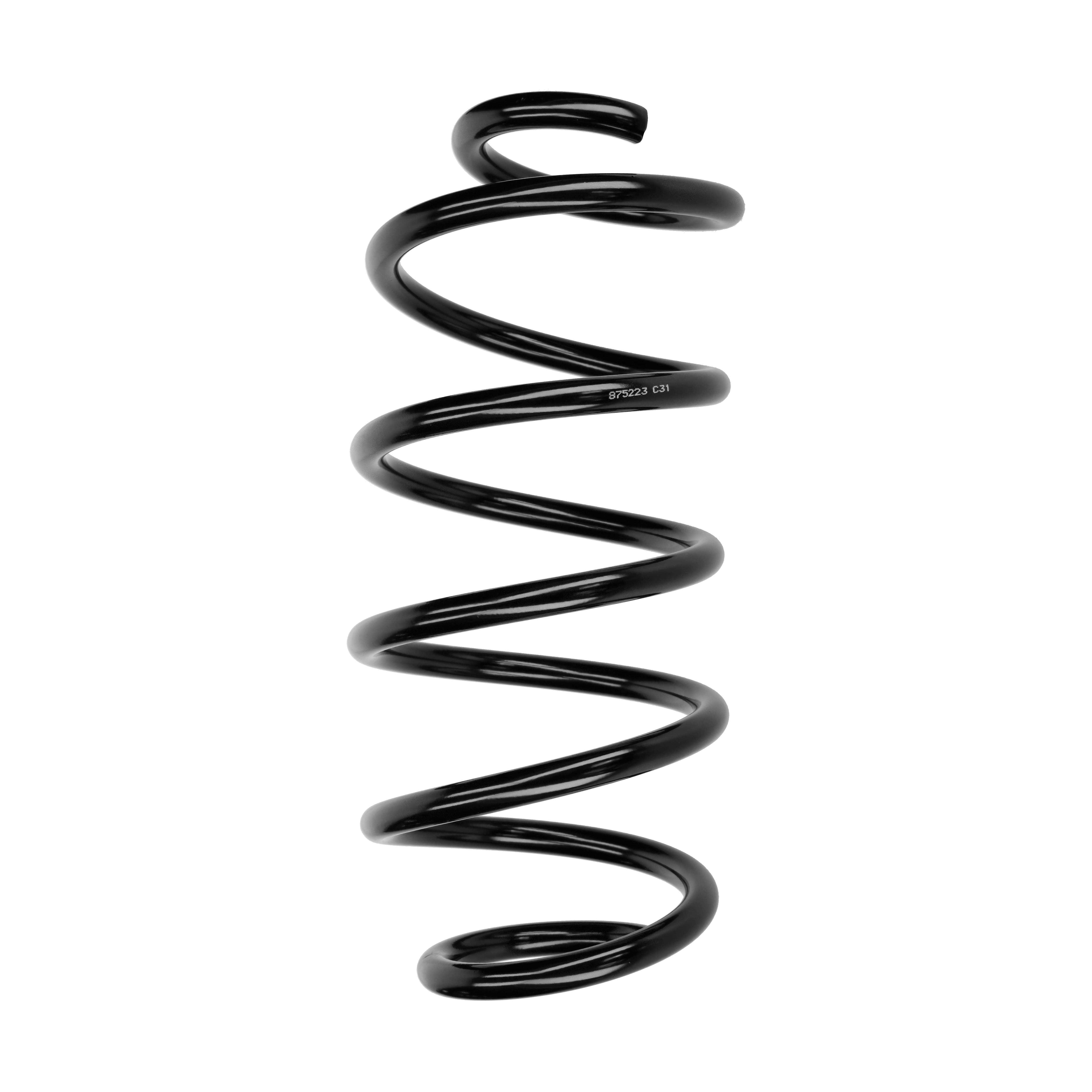 F.BECKER Fjeder 30110129 foraksel for VW SKODA
