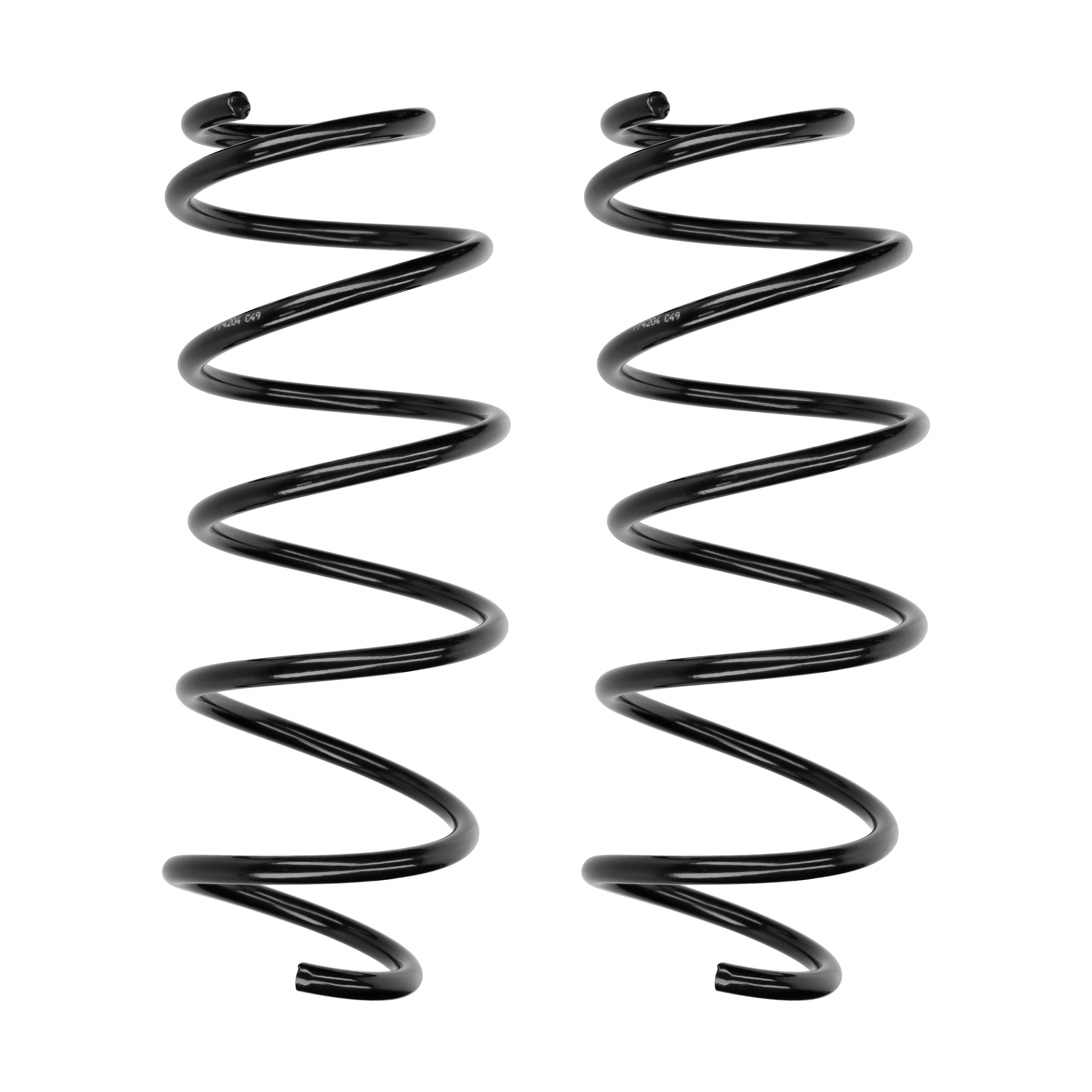 F.BECKER Fjeder set30110141 foraksel for OPEL VAUXHALL